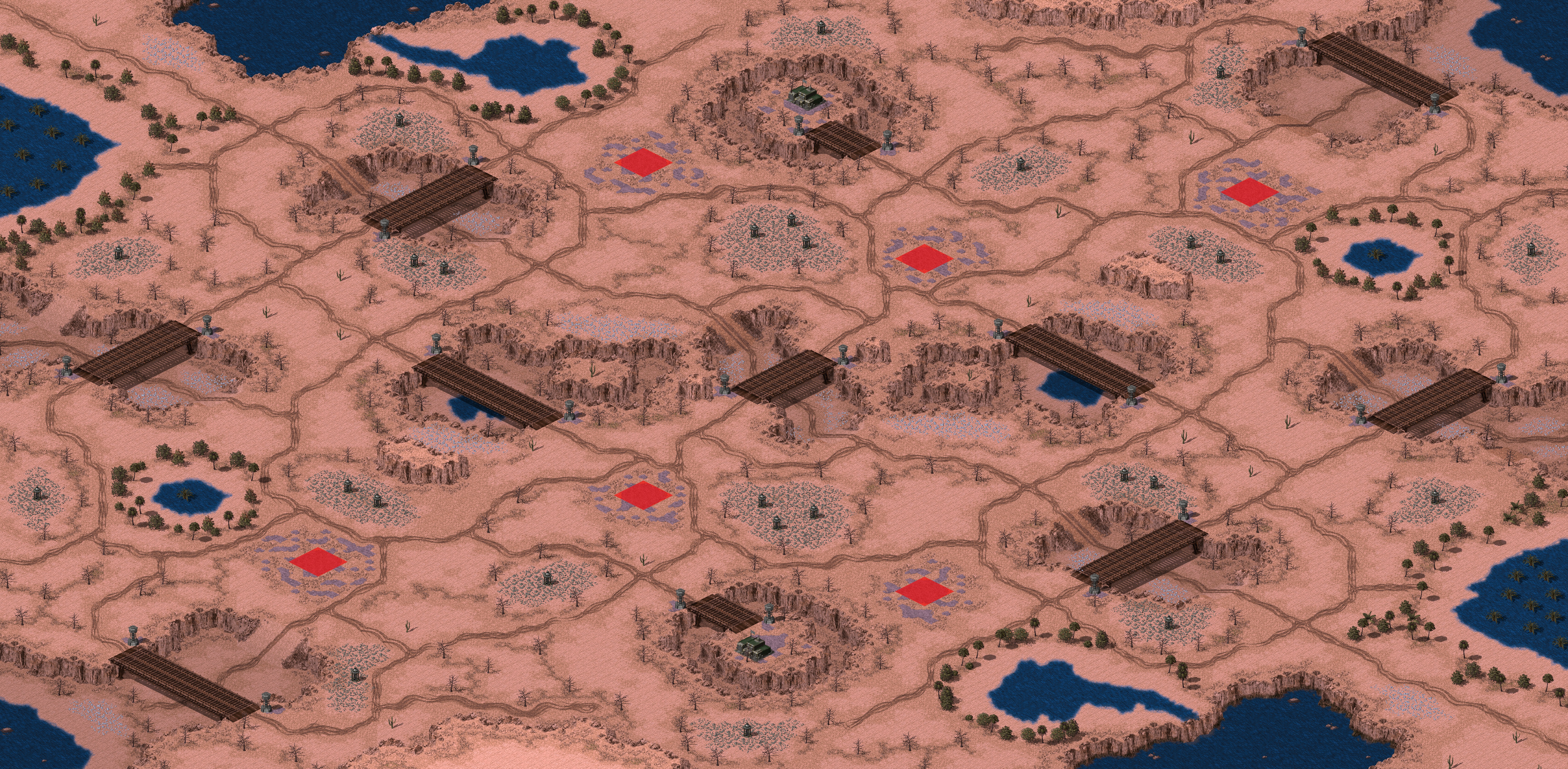 Rendered map: Rogue's Arena