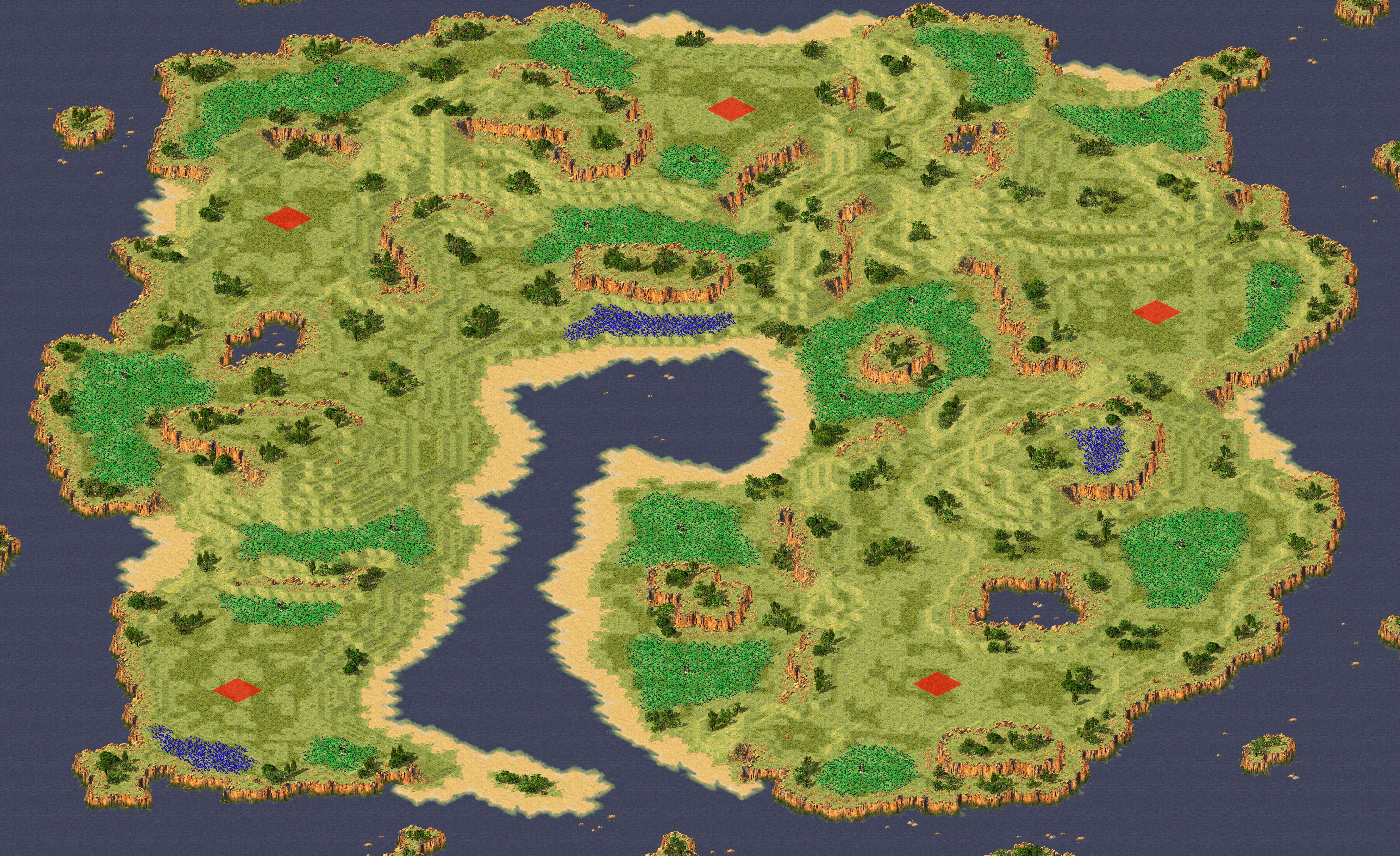 Rendered map: Marooned ll