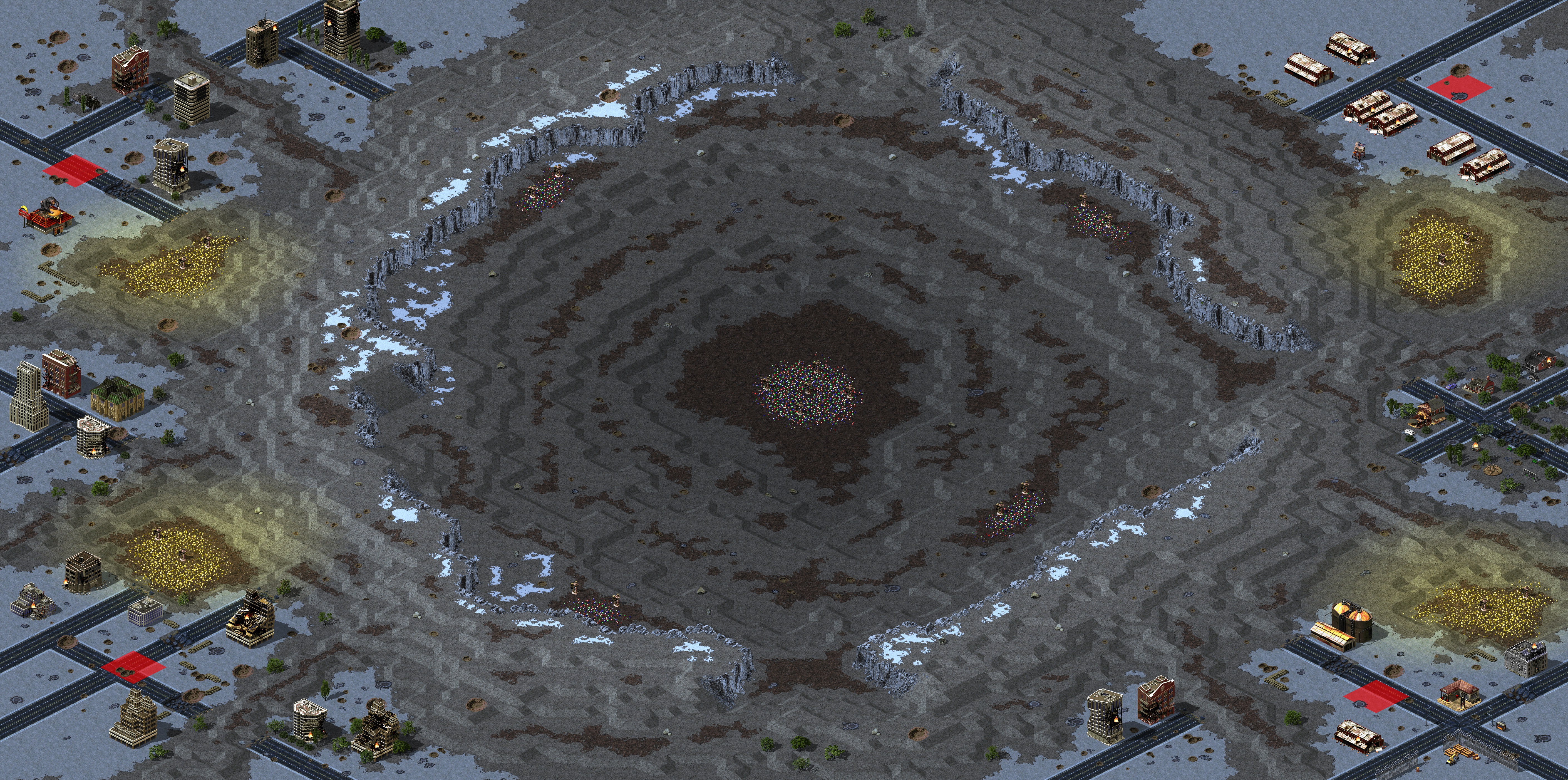 Rendered map: Sinkhole