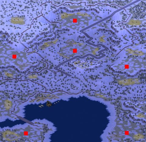 Rendered preview of Snow Ridge Fortress