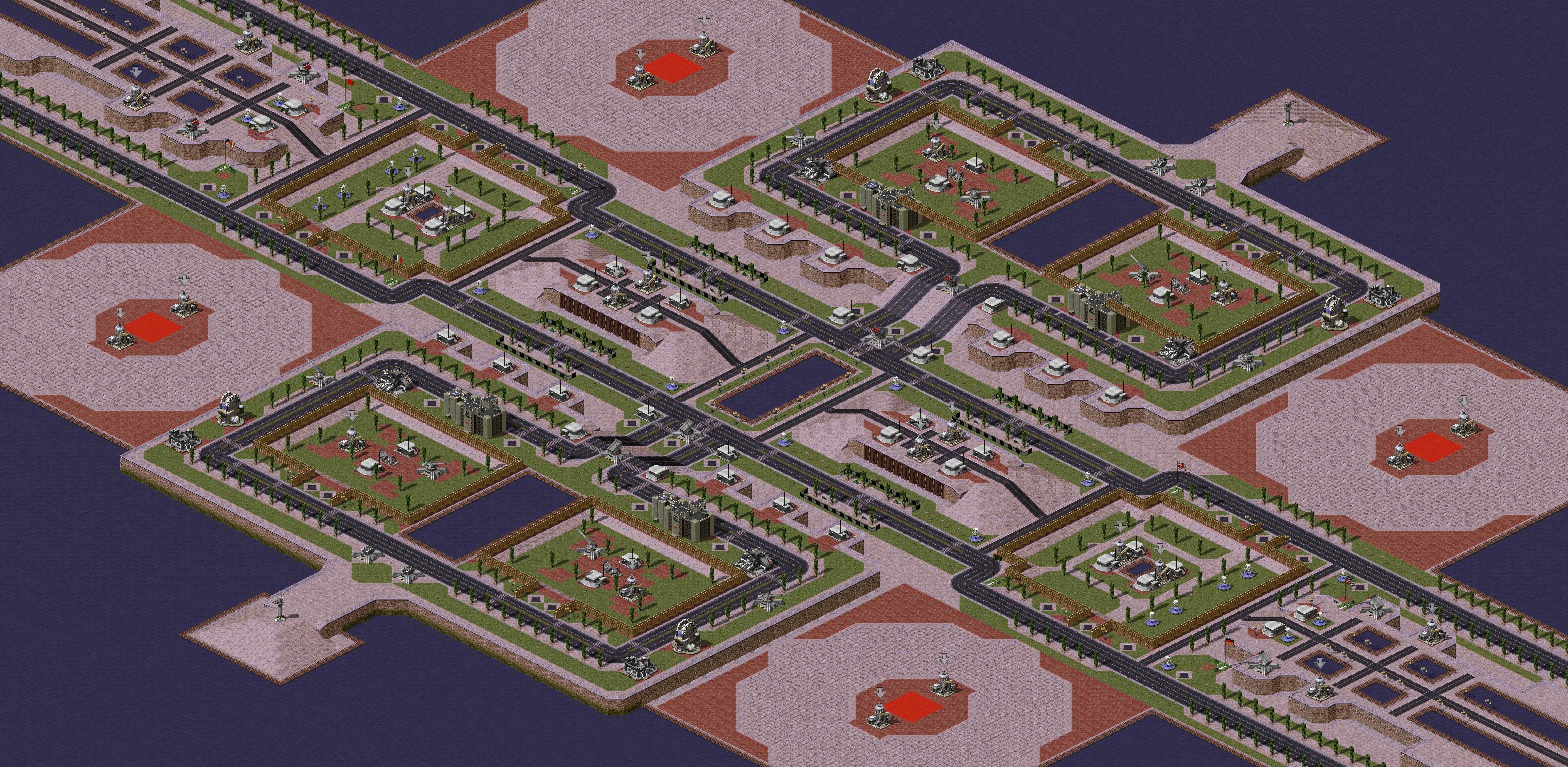 Rendered map: Highway to Hell
