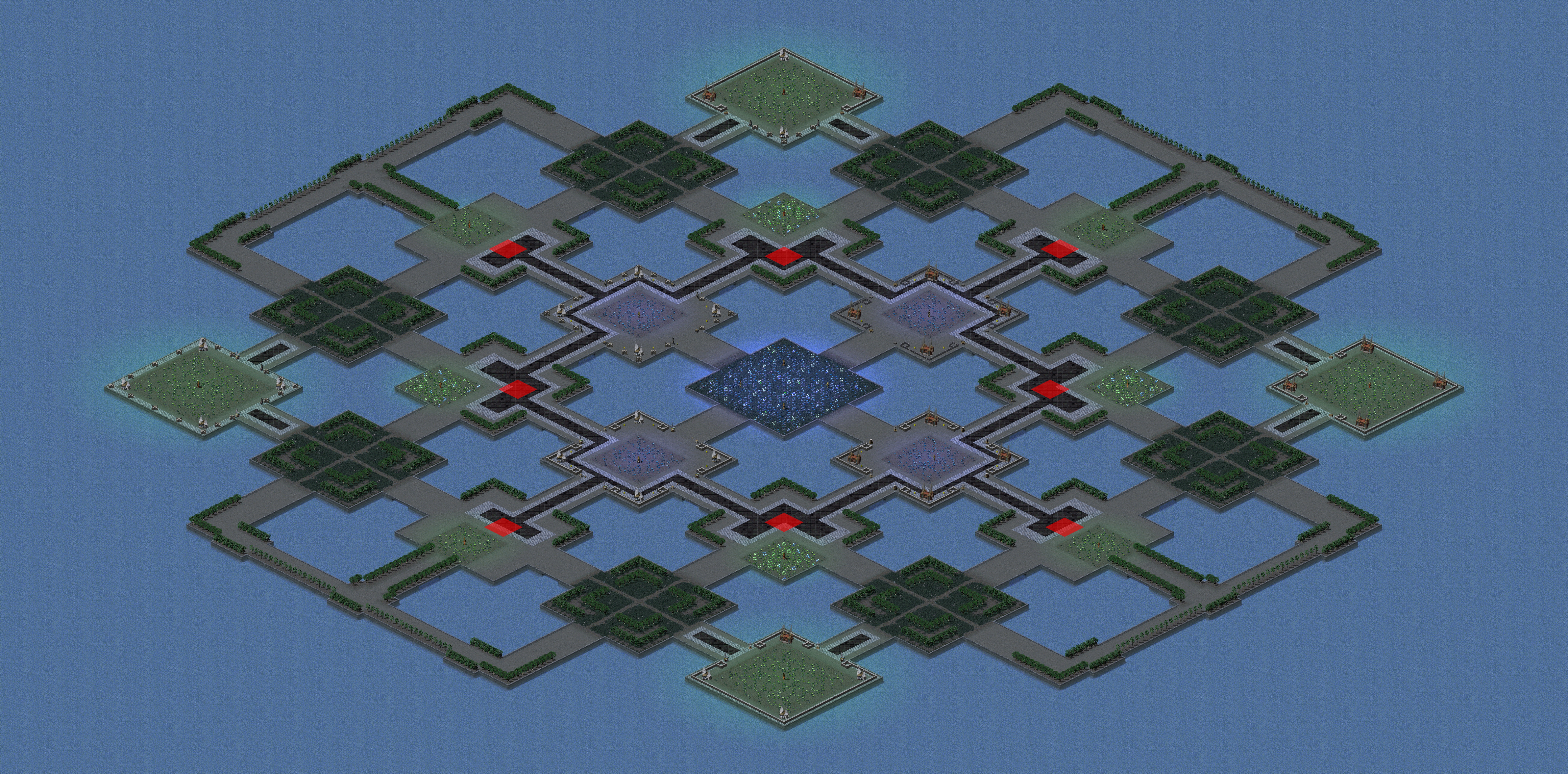 Rendered map: Grid Gardens