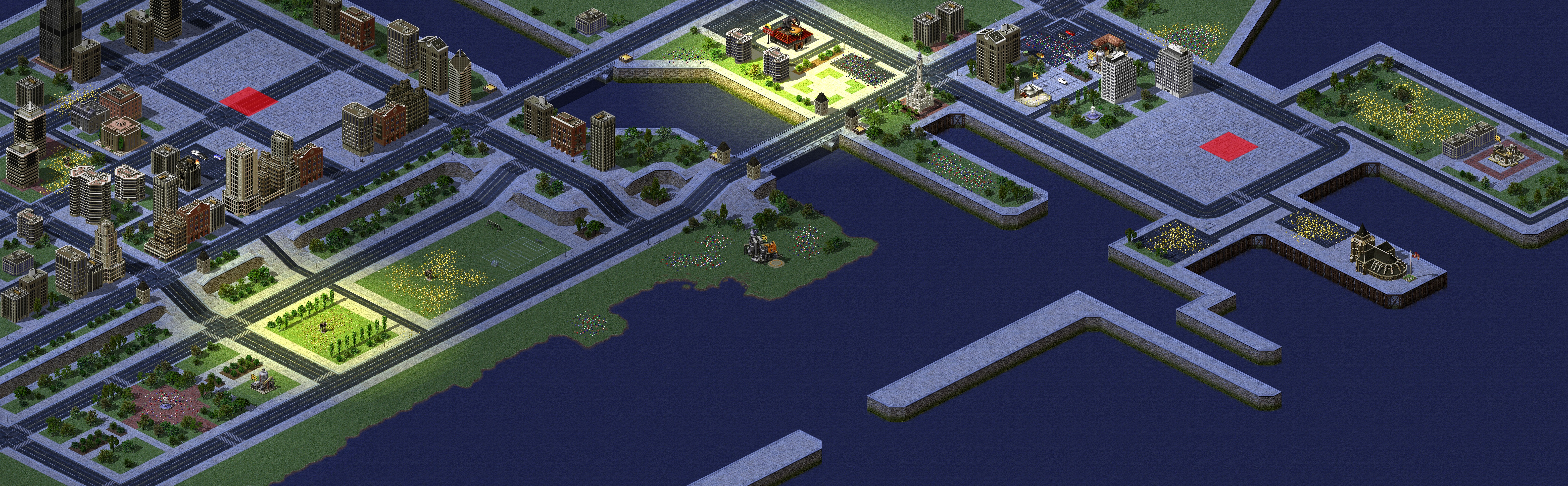 Rendered map: Chicago Dam