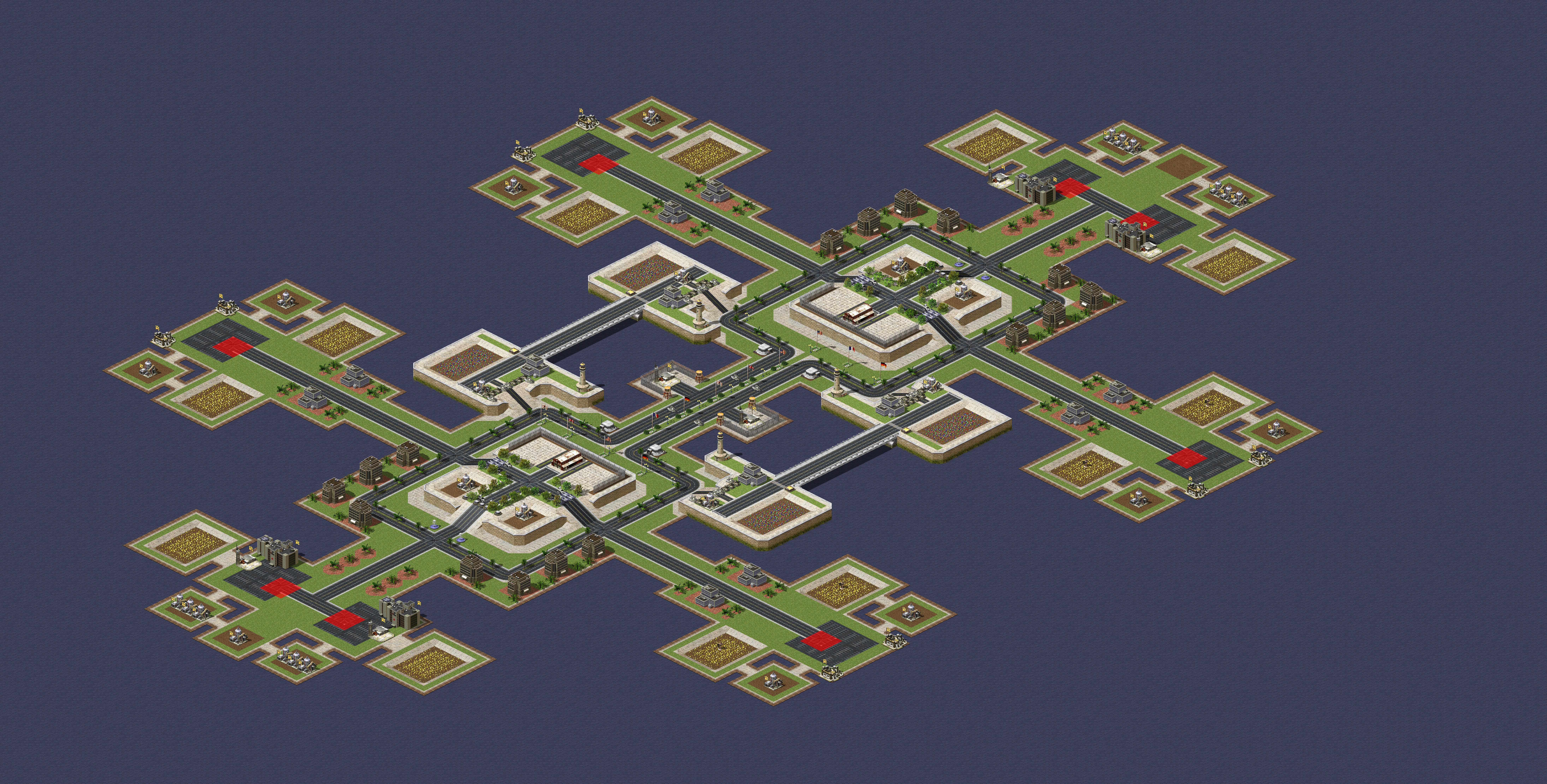 Rendered map: Resource Depletion 4v4