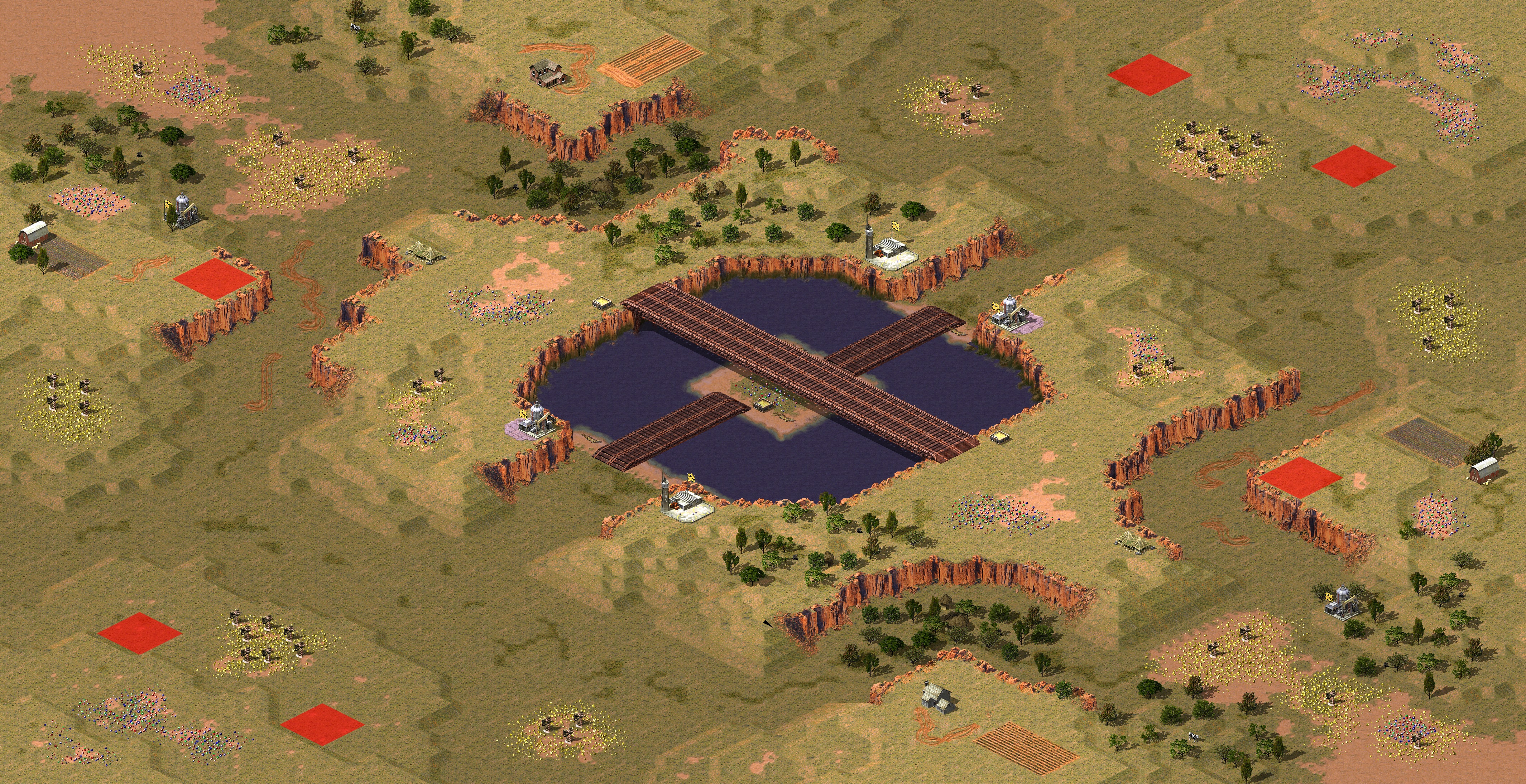 Rendered map: 准心