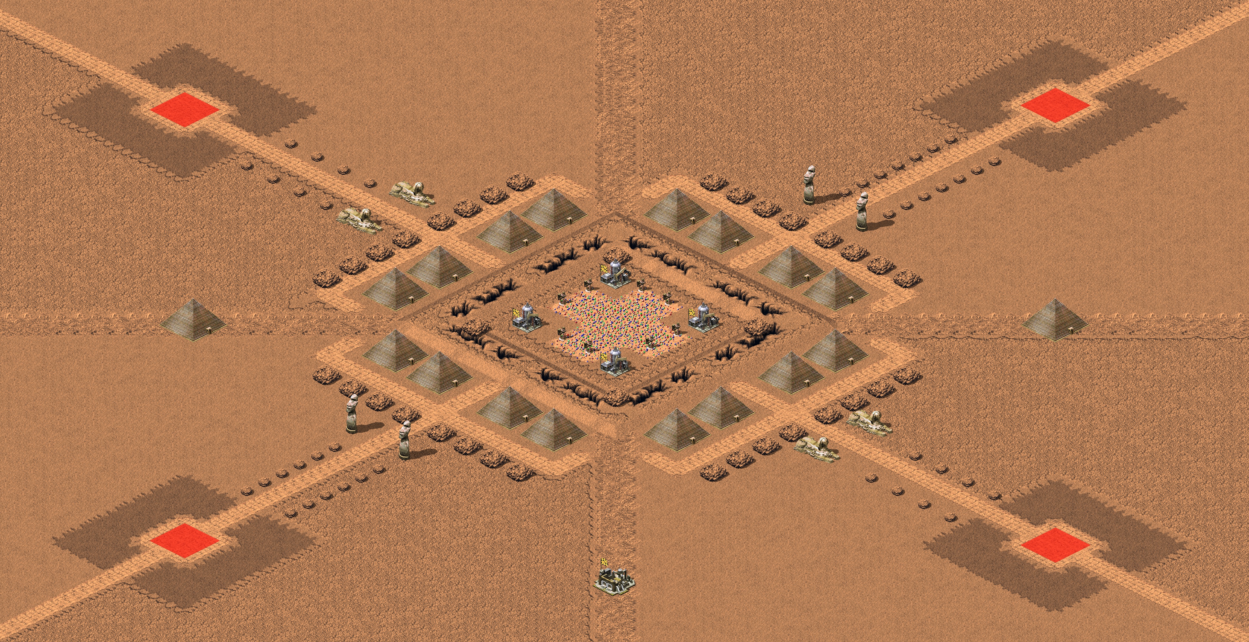 Rendered map: Egypt Patch of Land