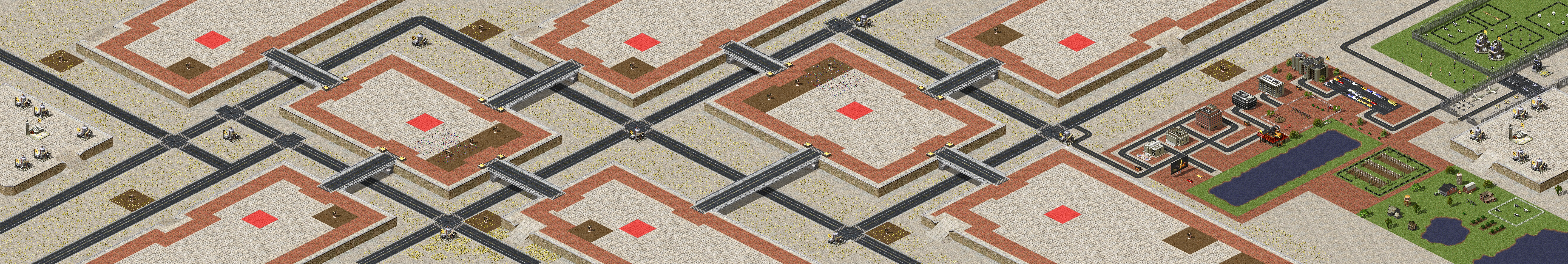 Rendered map: Paved Streets Of Gold yuri