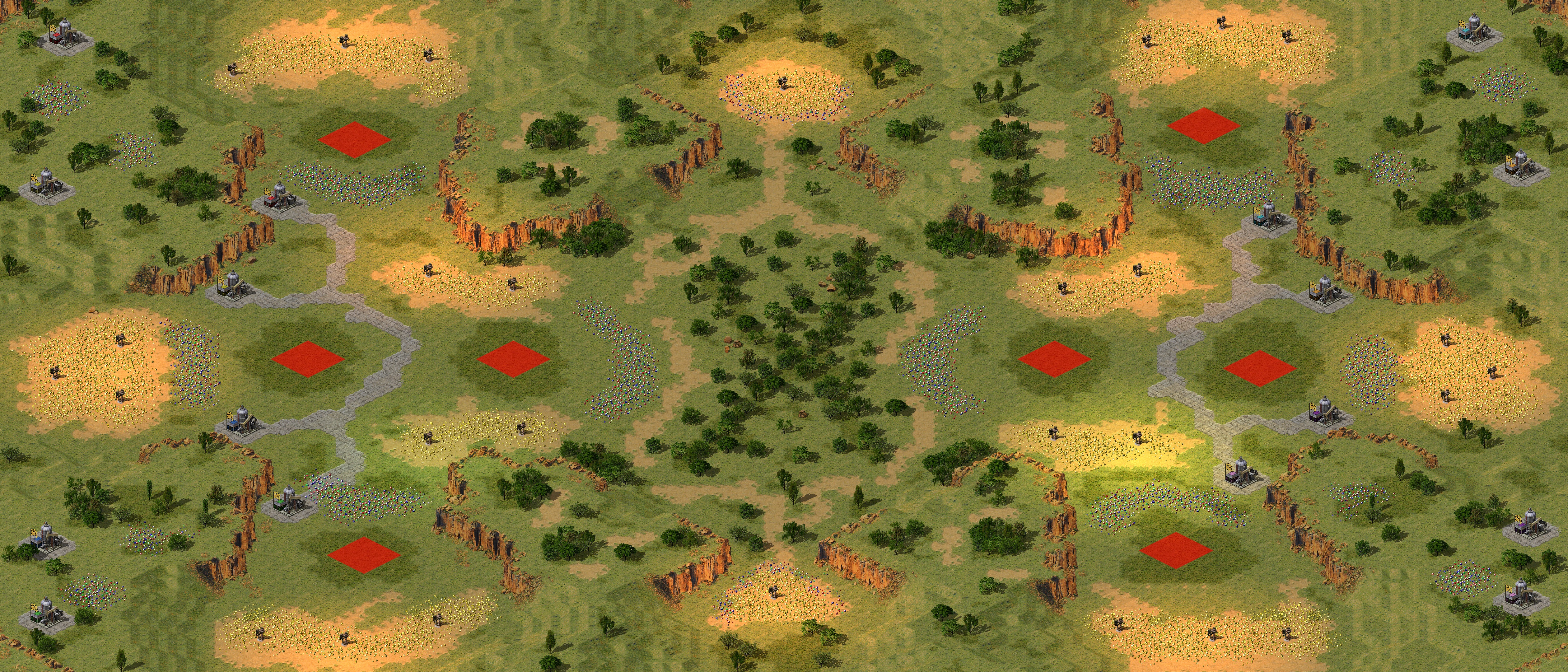 Rendered map: Offense Cross Defense v1.1