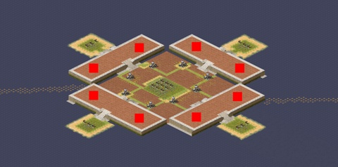 Rendered preview of 2p Patch City Cliff Deluxe