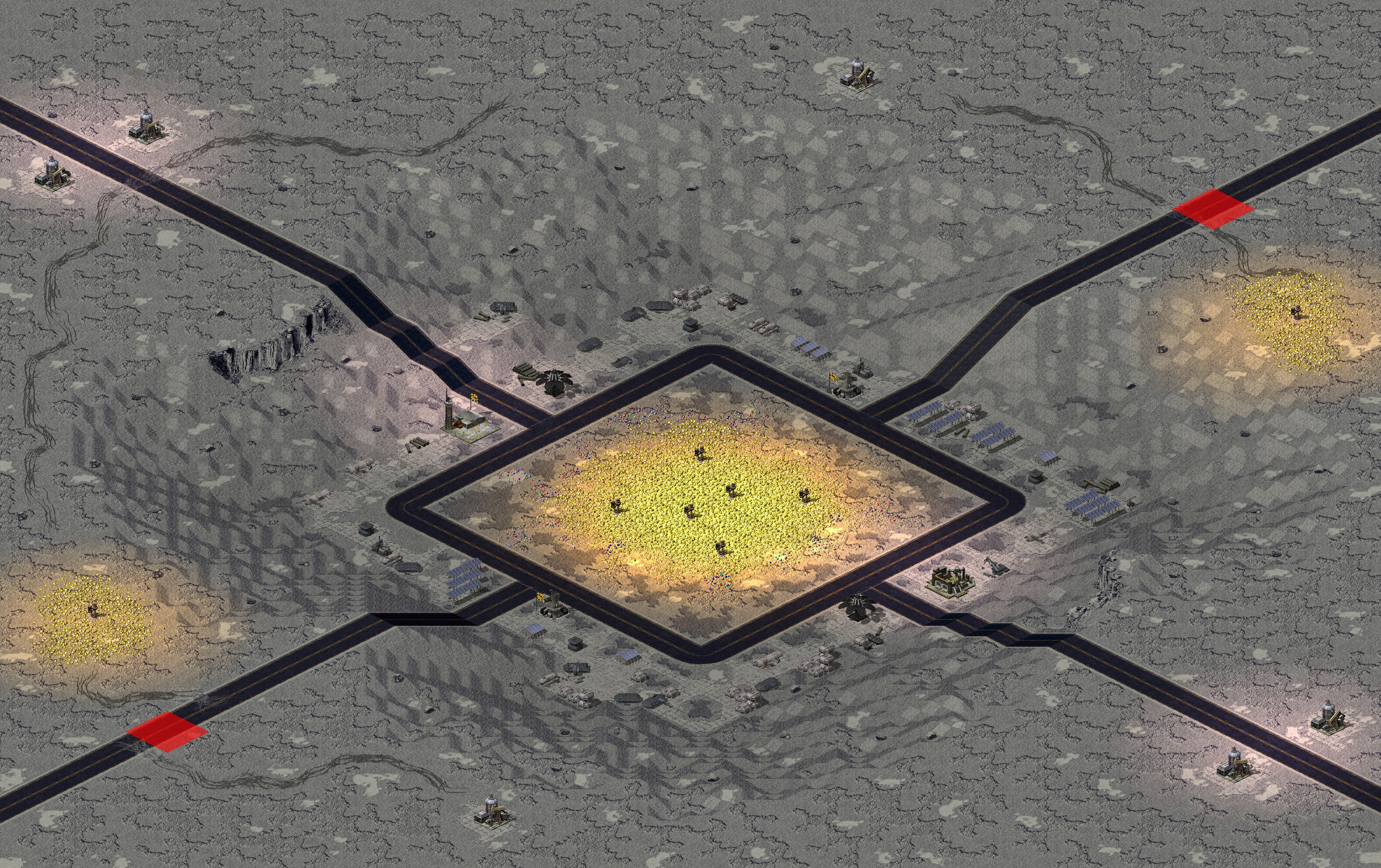 Rendered map: Hallucinations