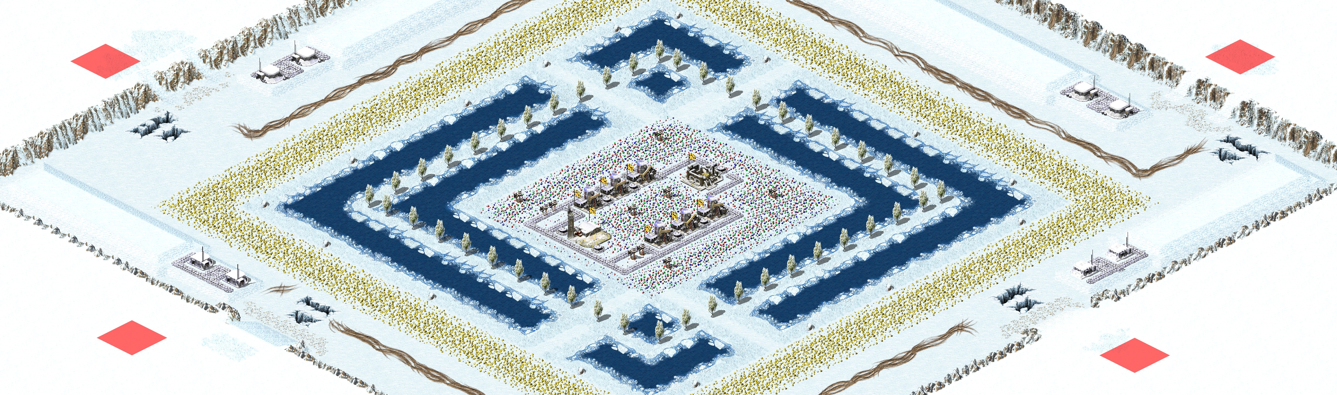 Rendered map: Gem Island