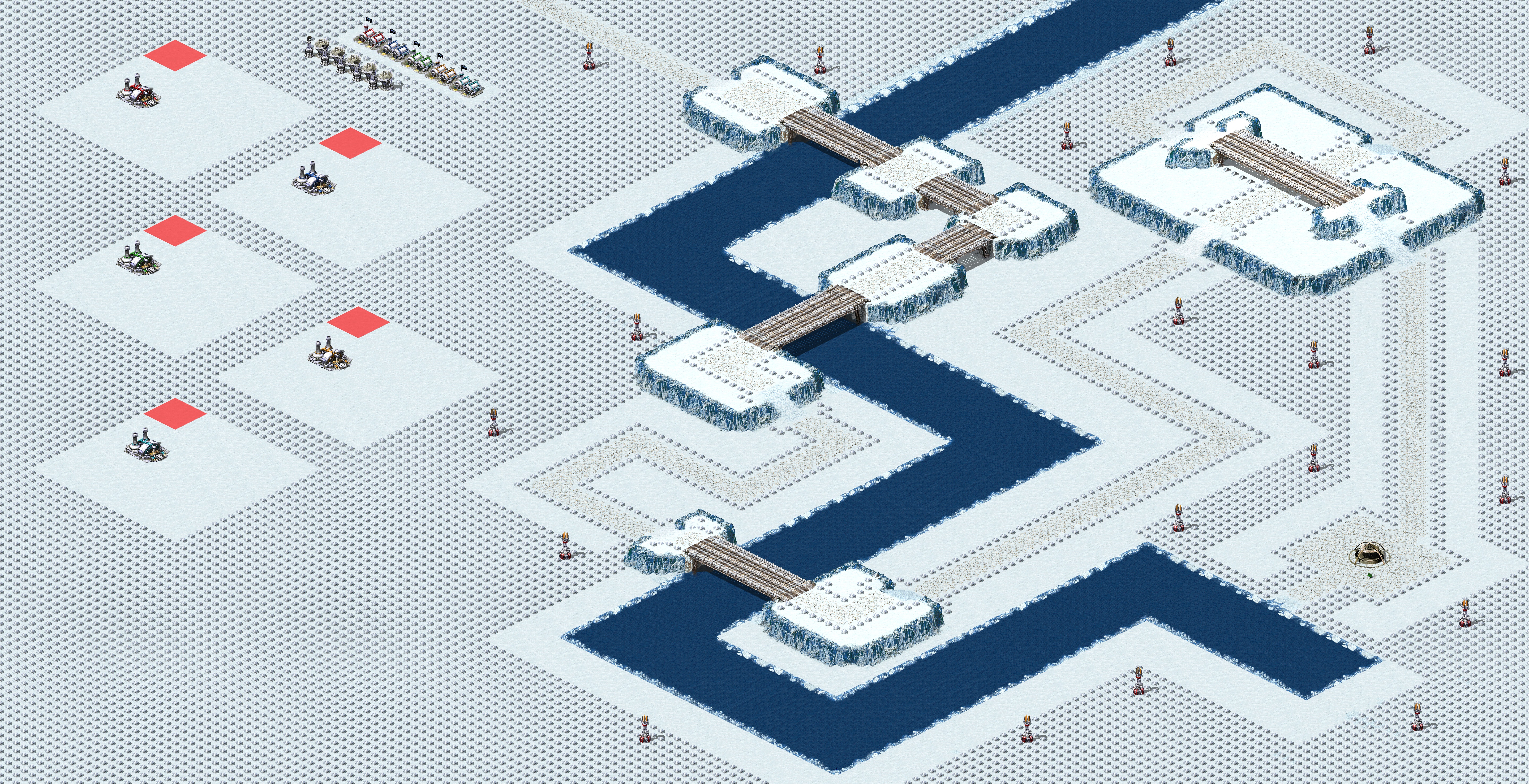 Rendered map: Snarks Second Tower Defense V2 (Flak Track Bug Fixed)