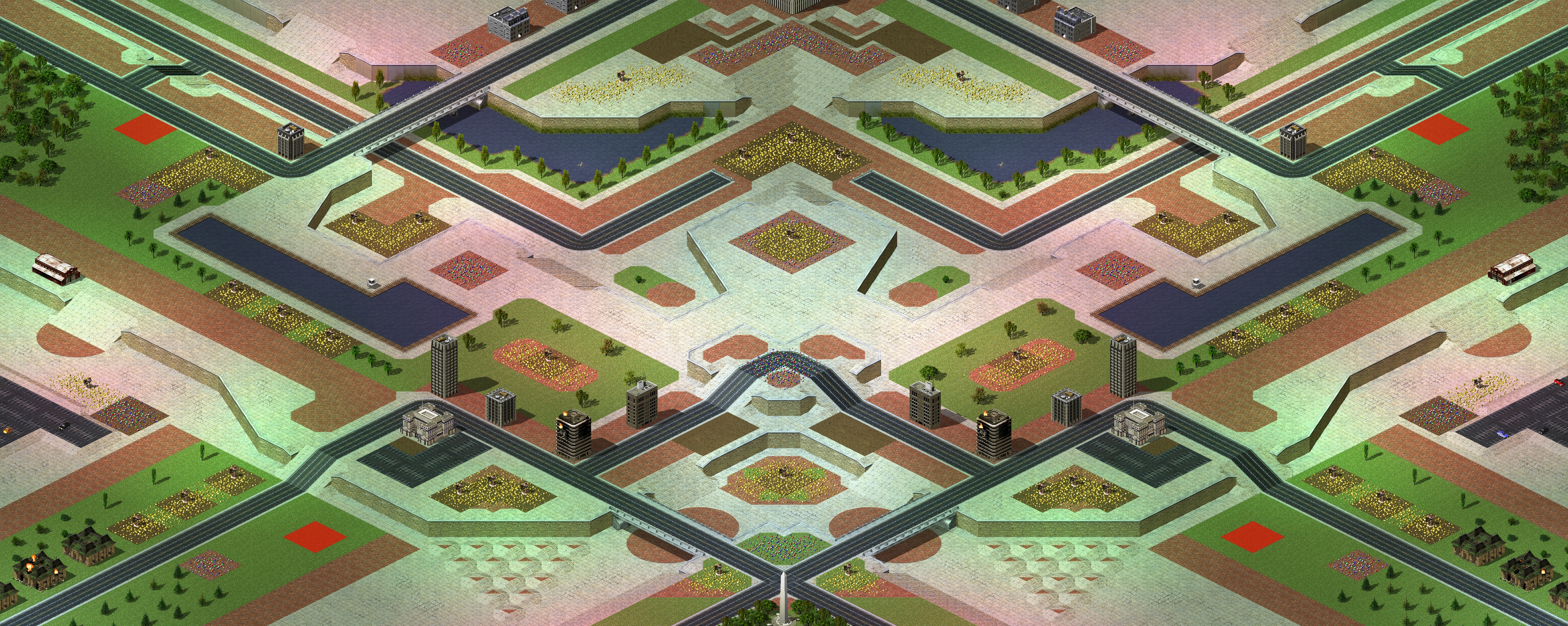Rendered map: Skirmish Park