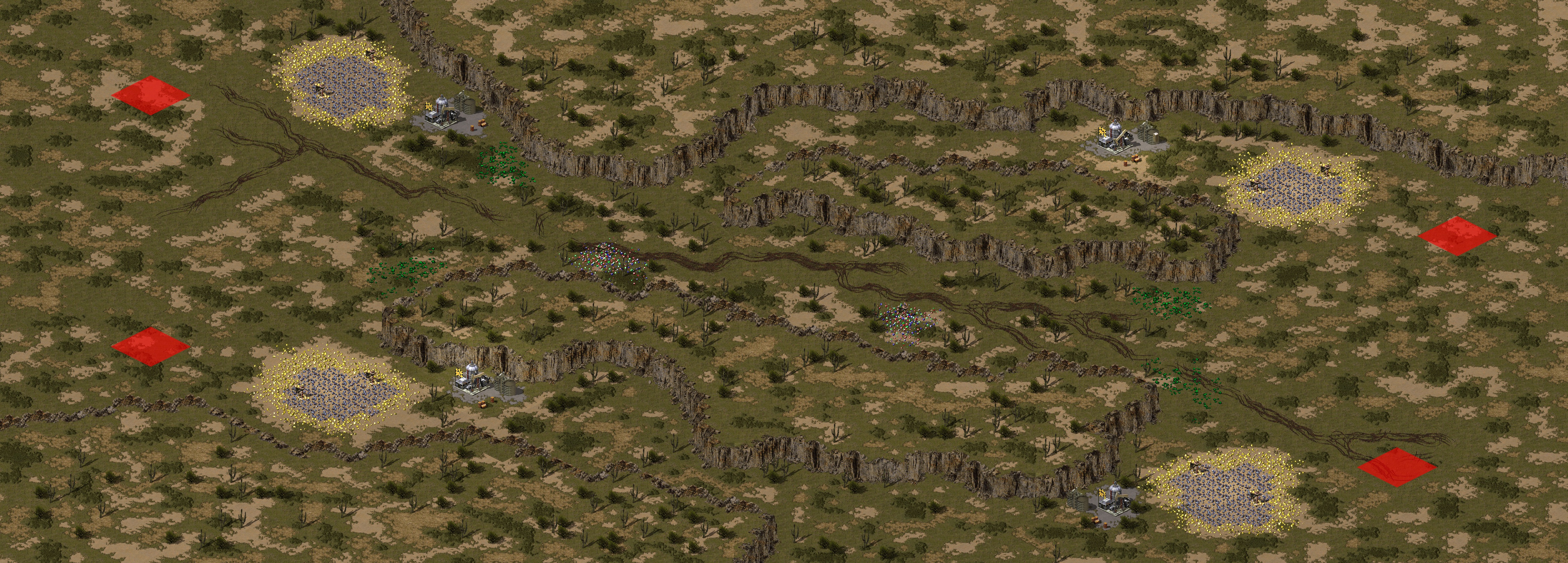 Rendered map: Painted Desert