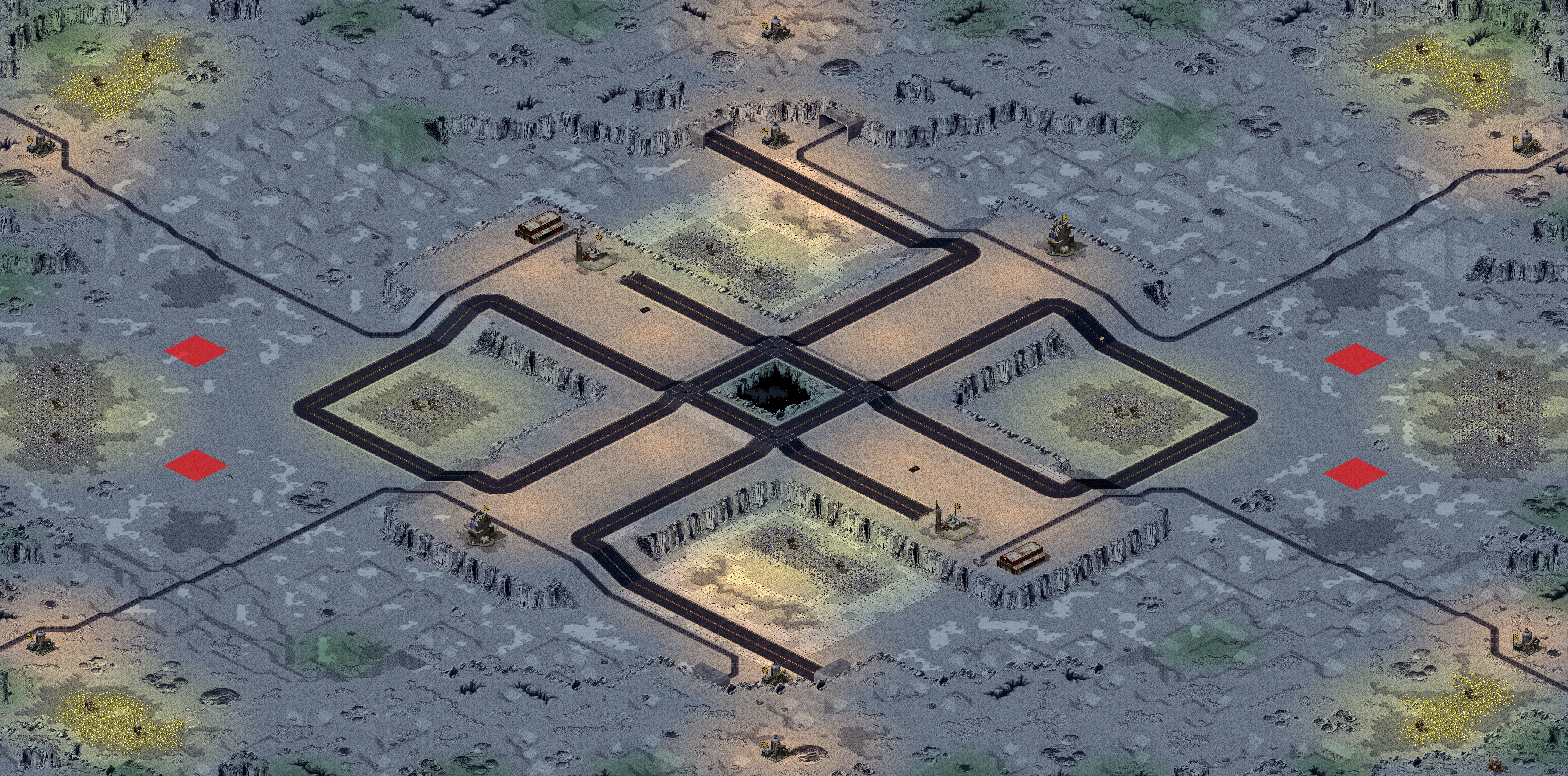 Rendered map: Iron Skies