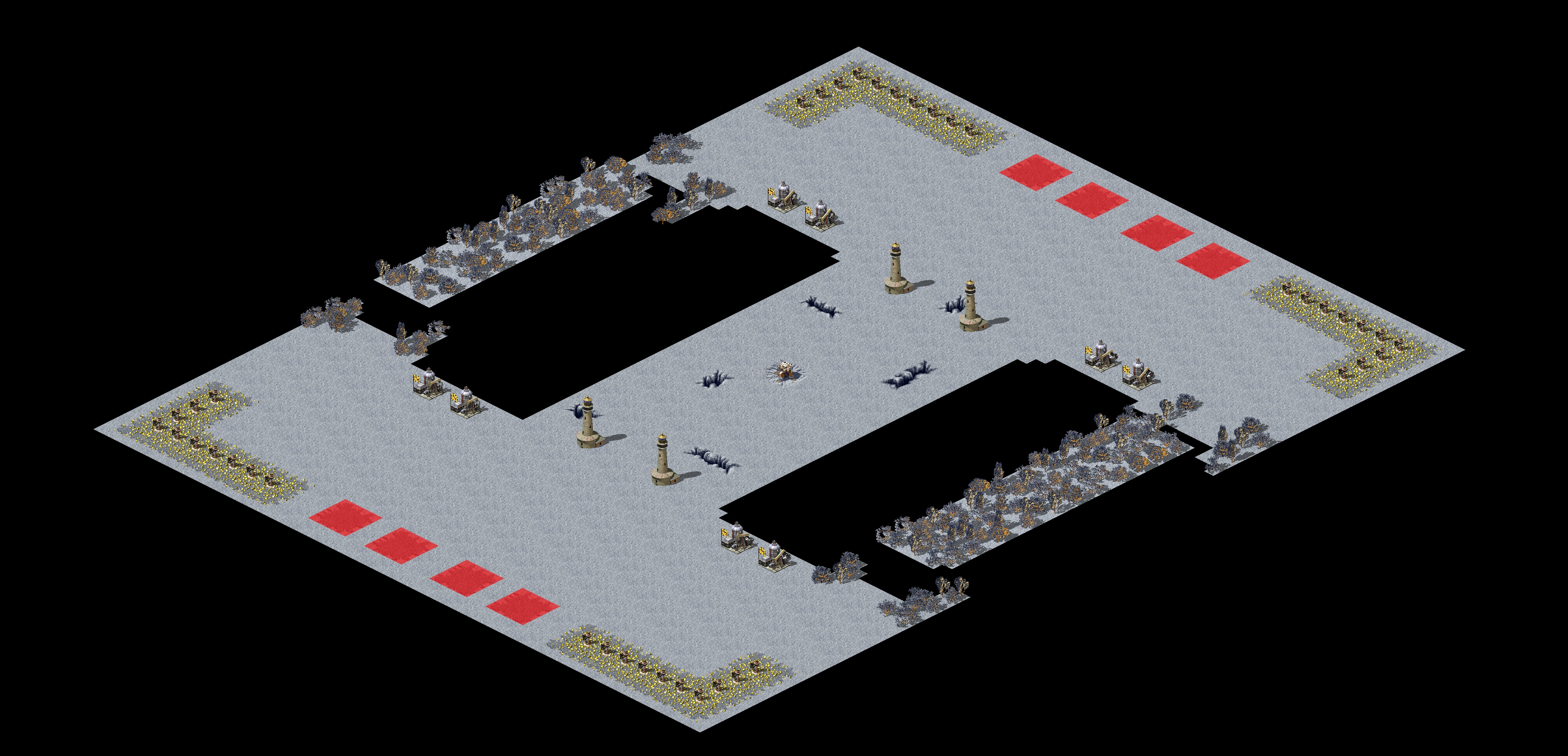 Rendered map: Sky City (4v4)