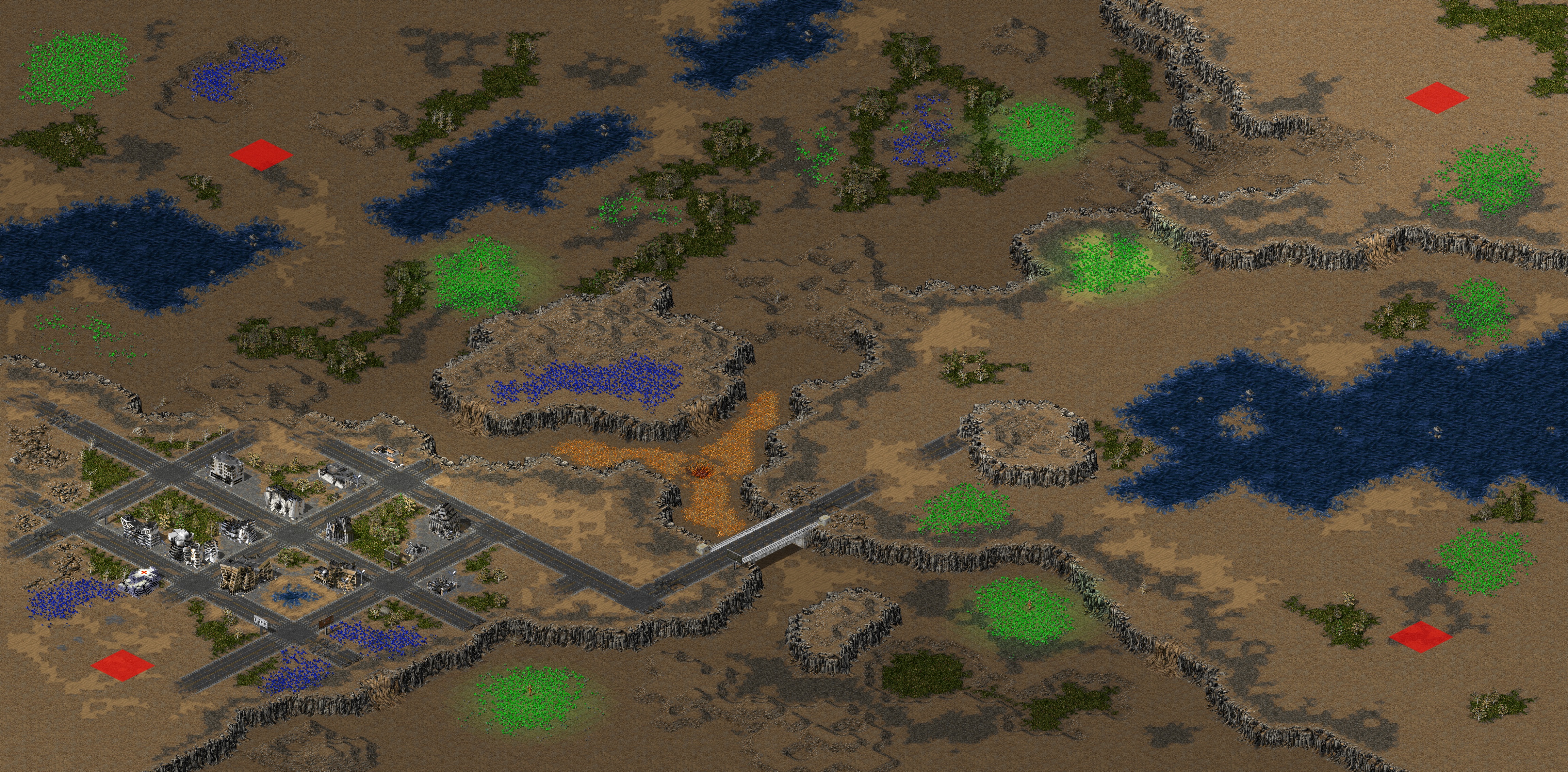 Rendered map: Limited Access