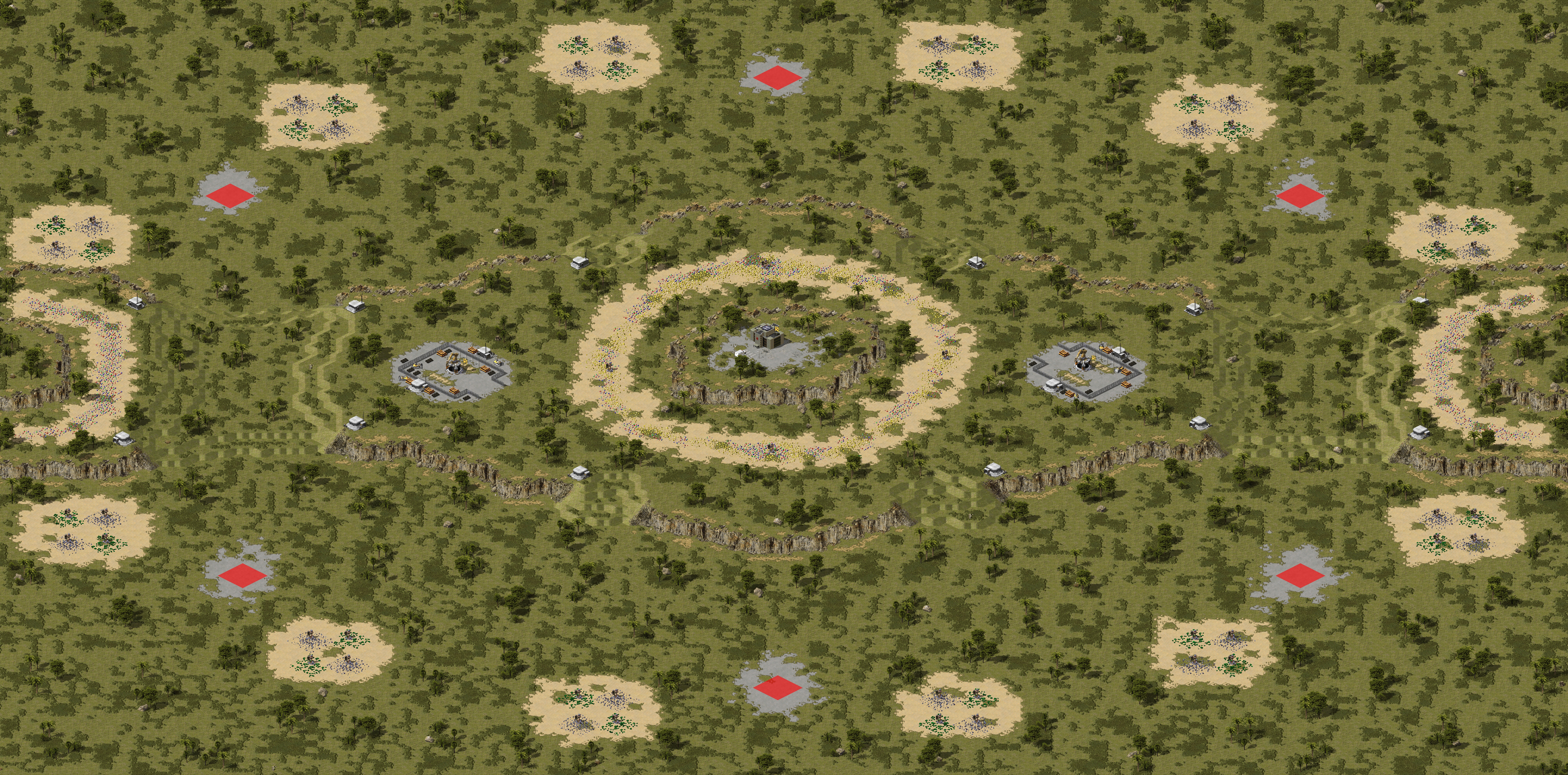 Rendered map: Straight Shot