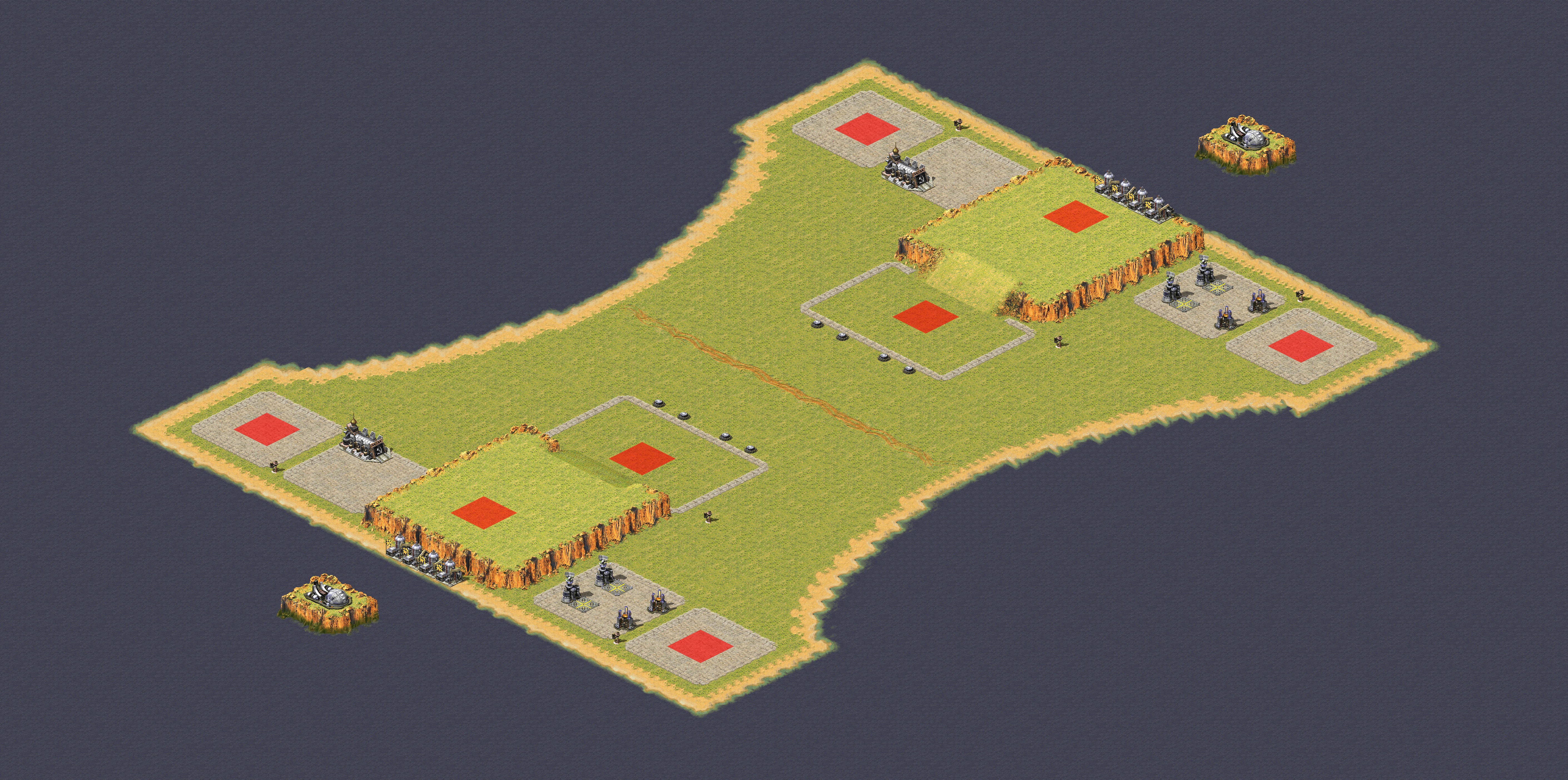 Rendered map: Unfair 4v4
