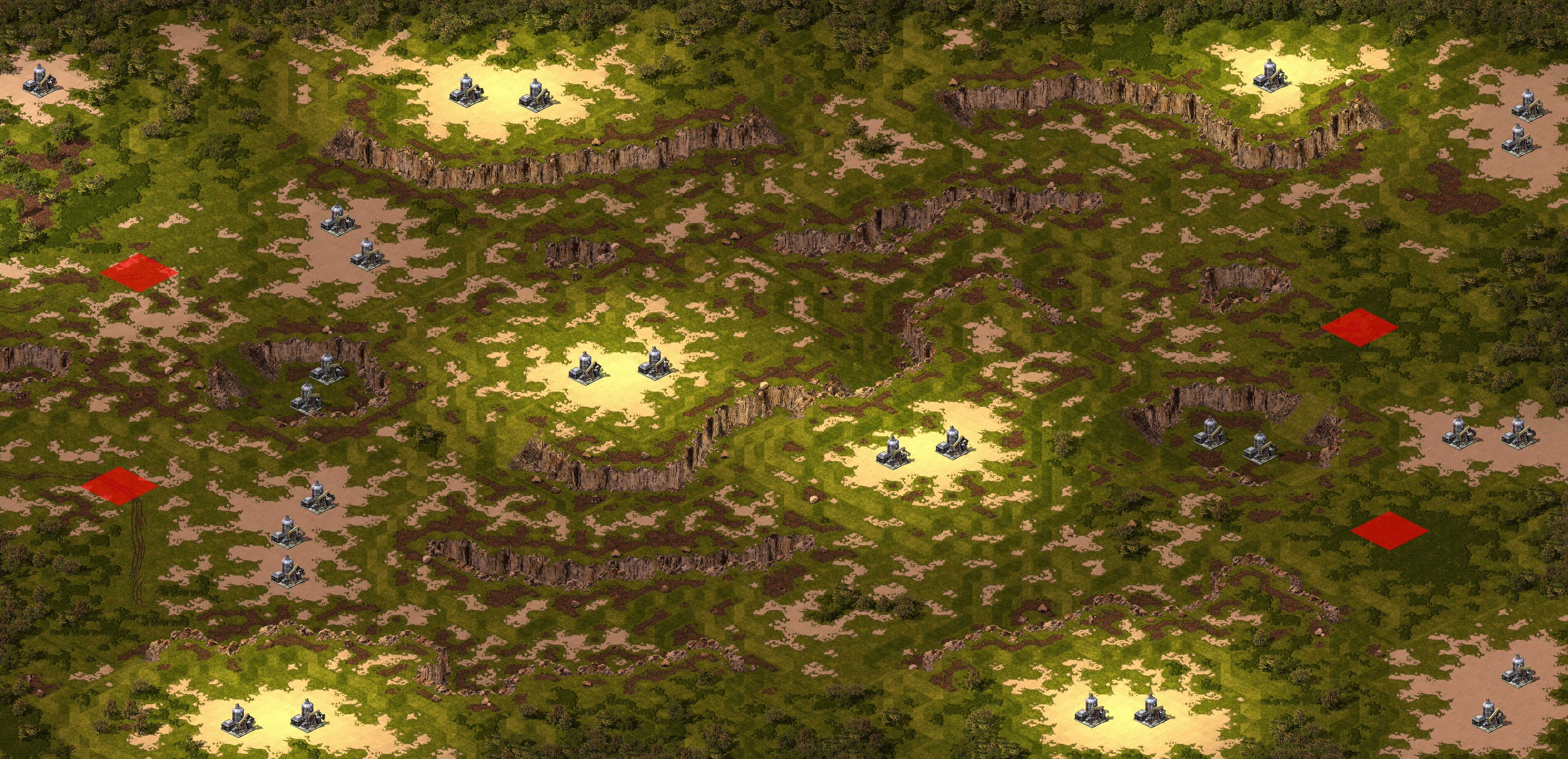 Rendered map: Yin Yang