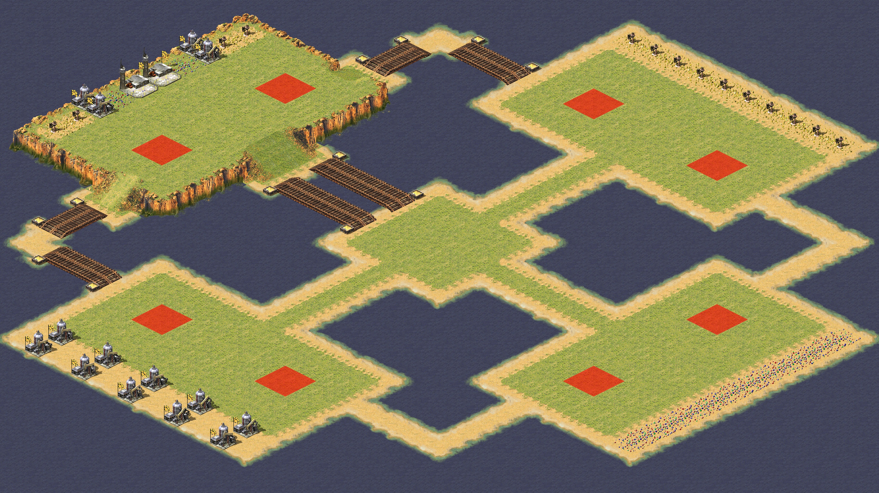 Rendered map: different 2ren xkd