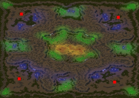 Rendered preview of Tiberium Forest