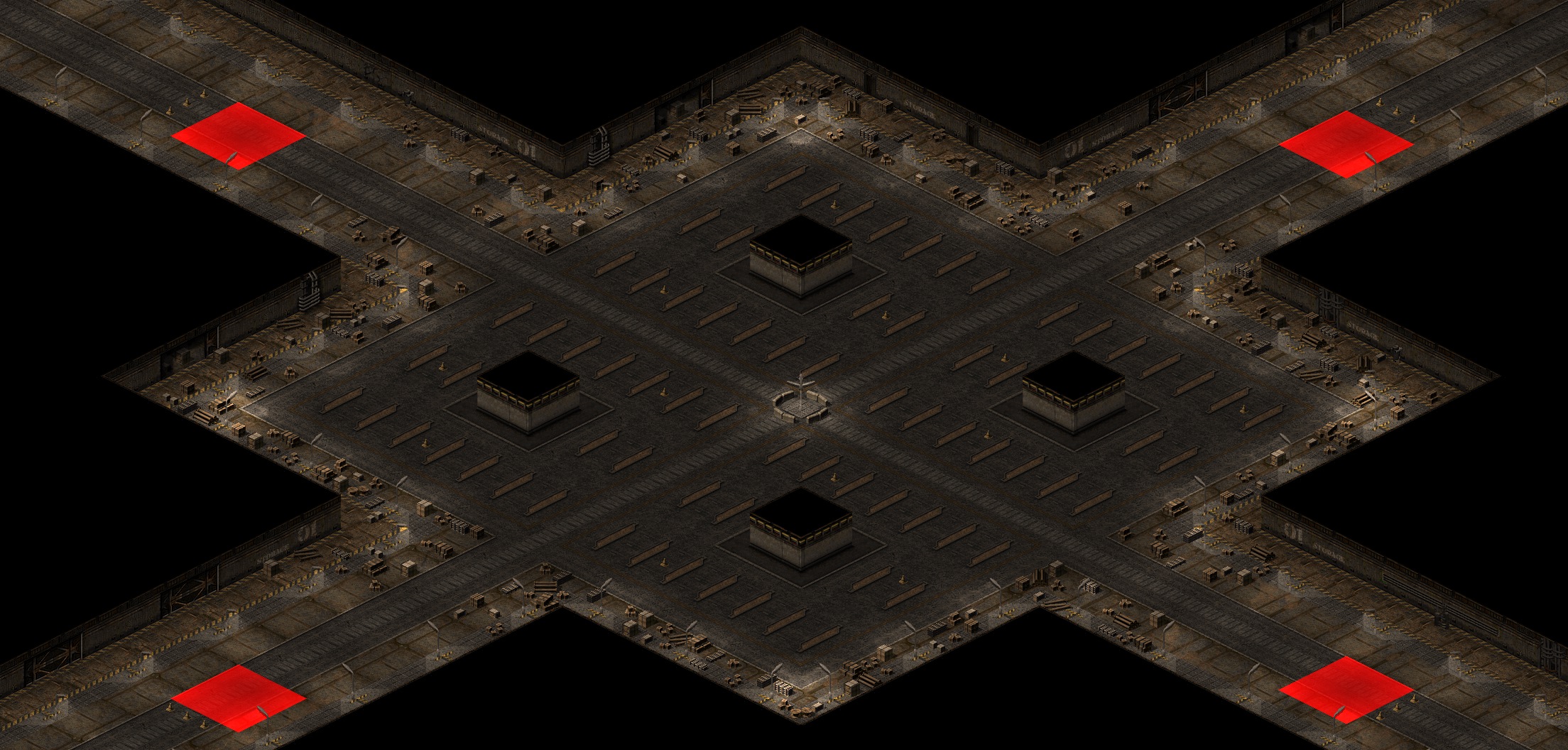 Rendered map: (Survival) [4] Containment Area 1