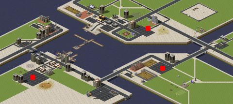Rendered preview of City map