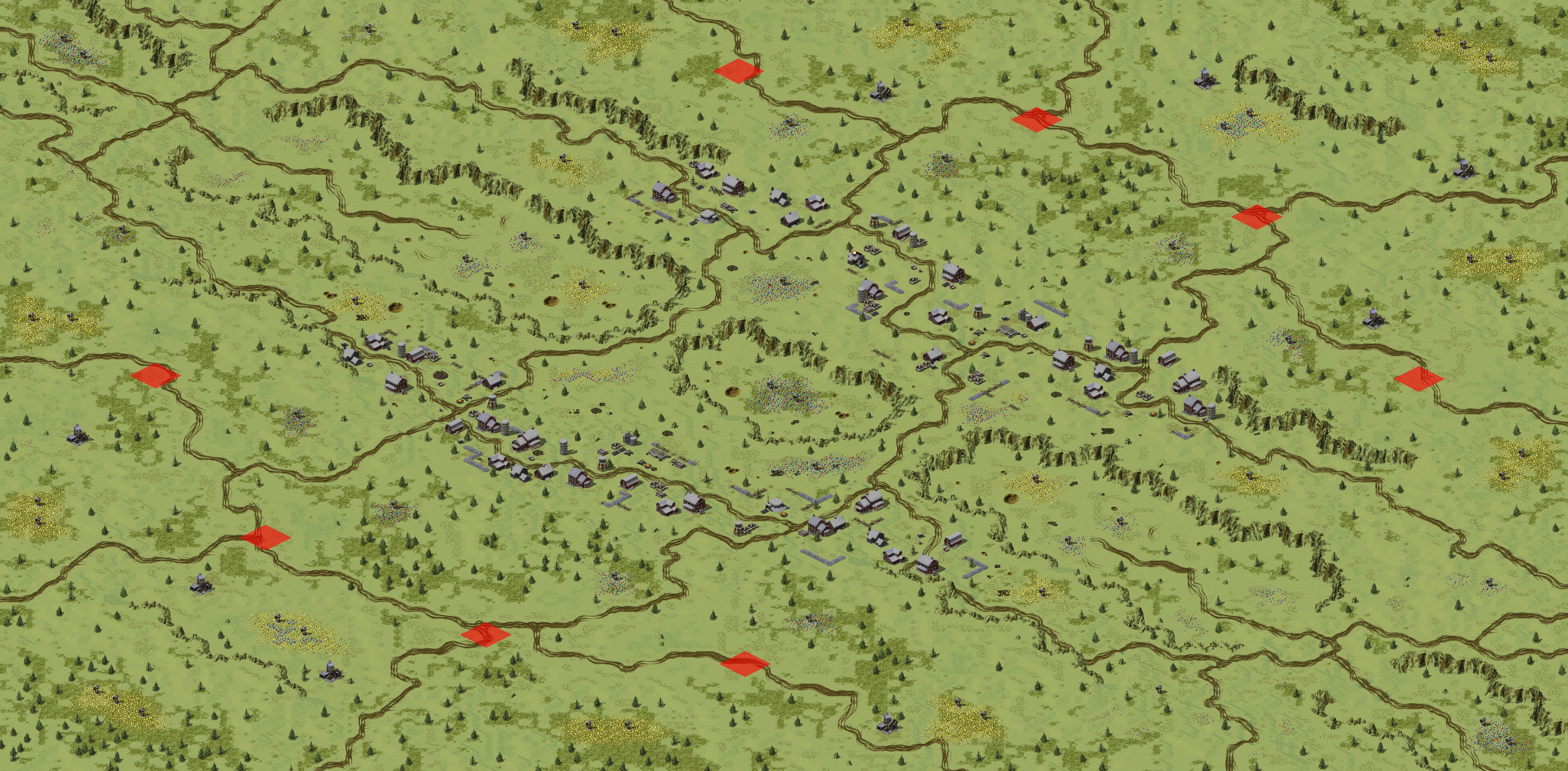 Rendered map: Catching Fire