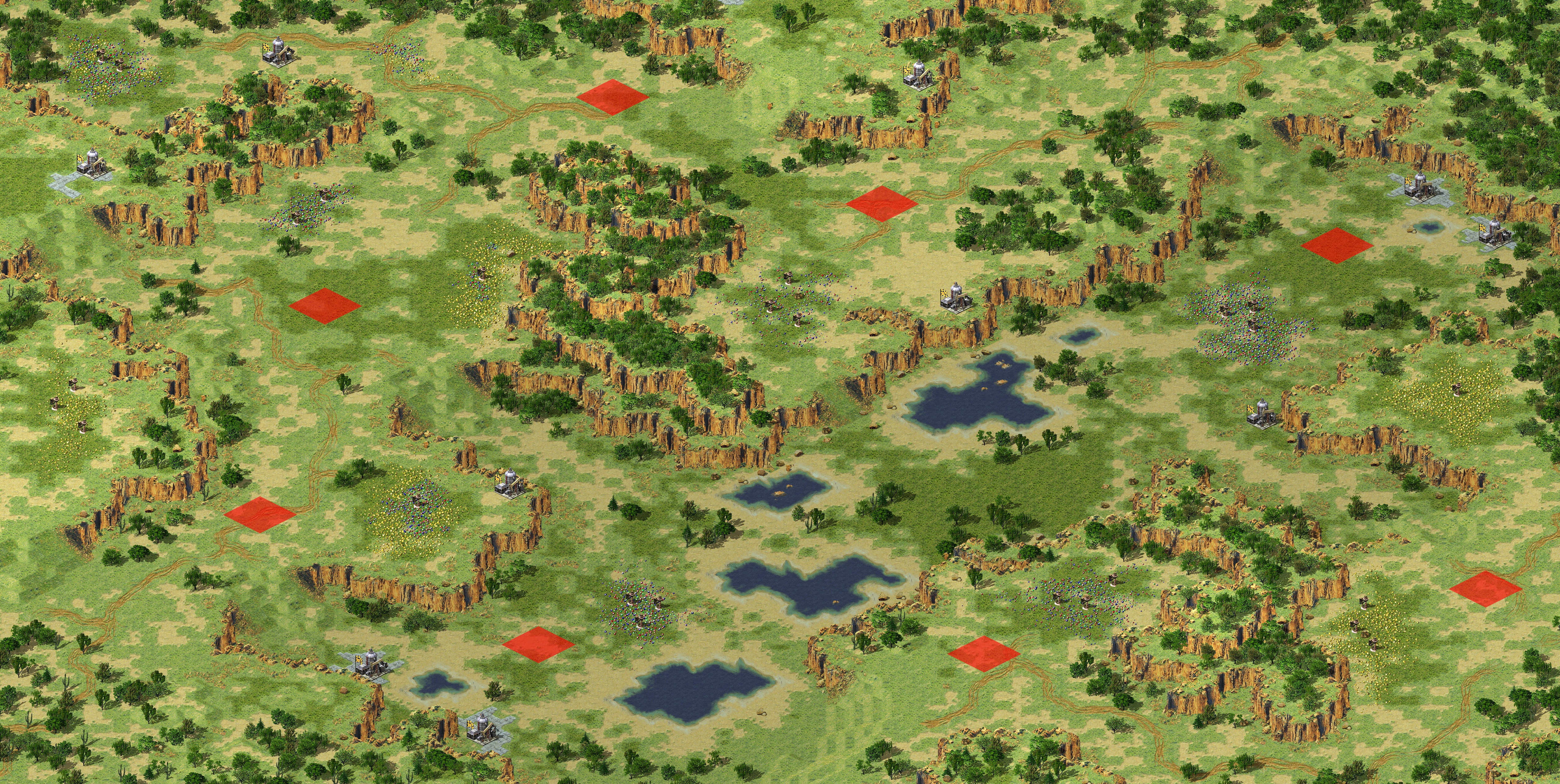 Rendered map: Jungle Carnage