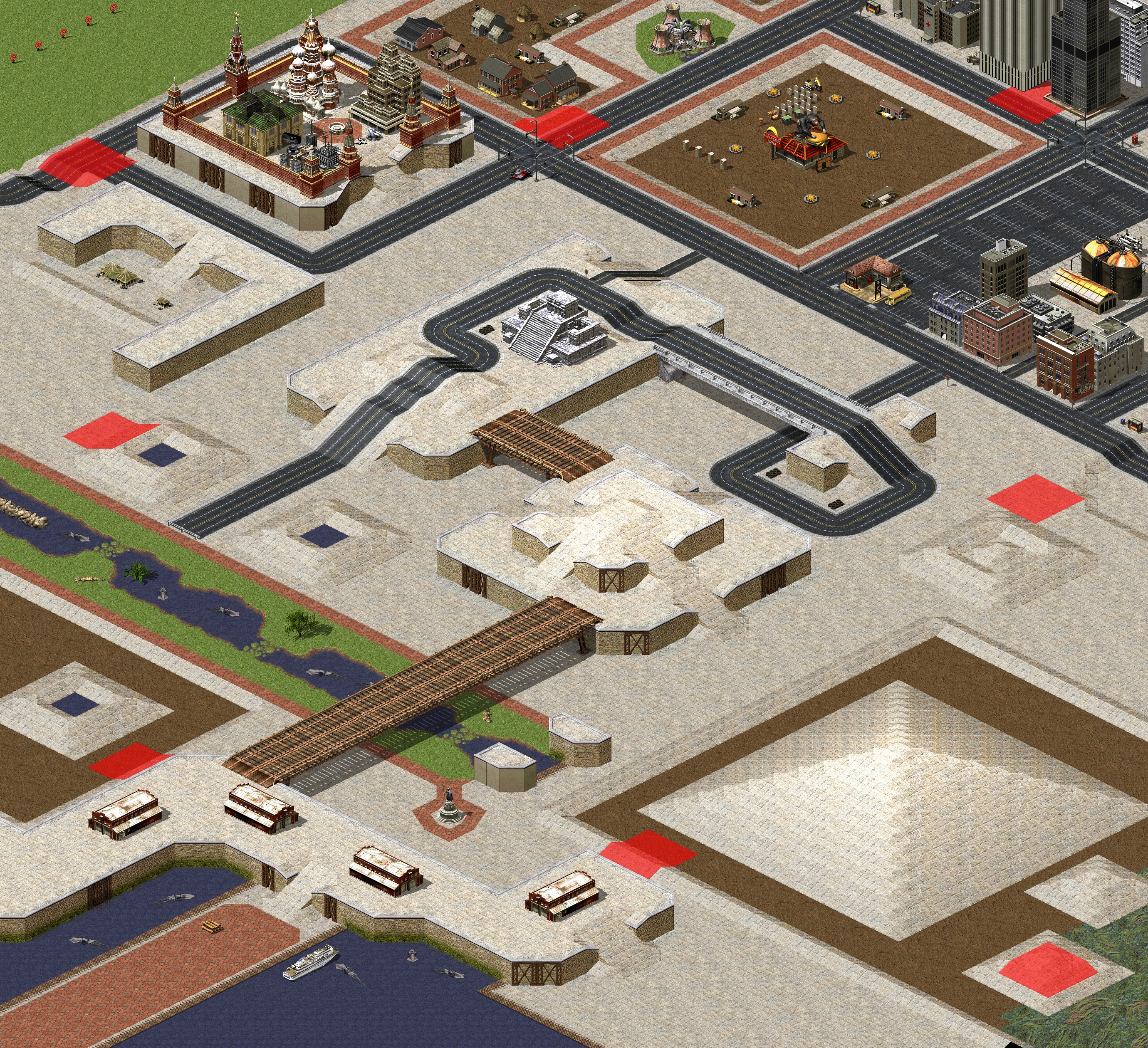 Rendered map: Endless Chain