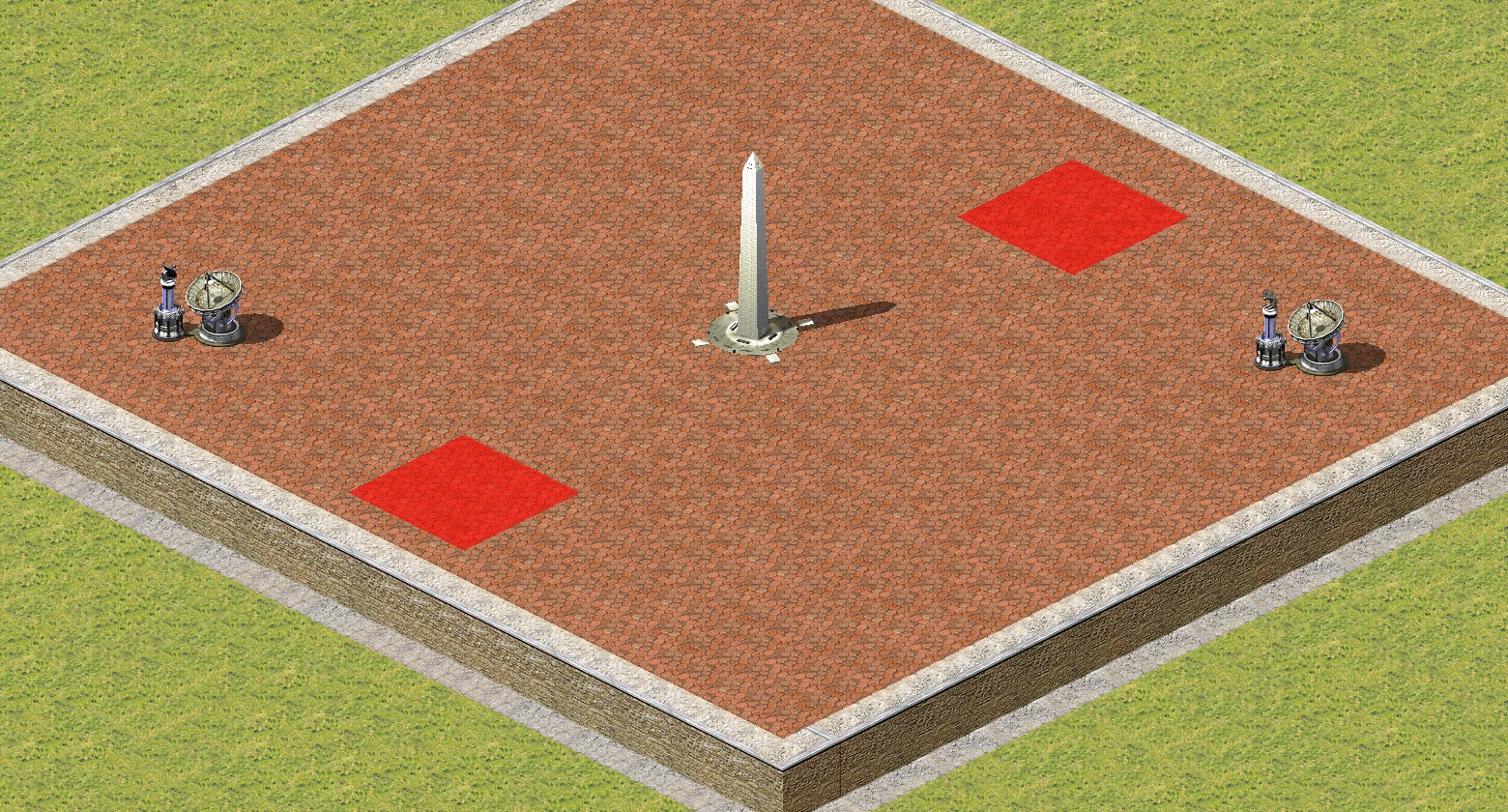 Rendered map: Monument: Arena Duel