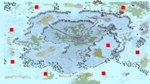 Rendered preview of Snowy Field [Handicap]