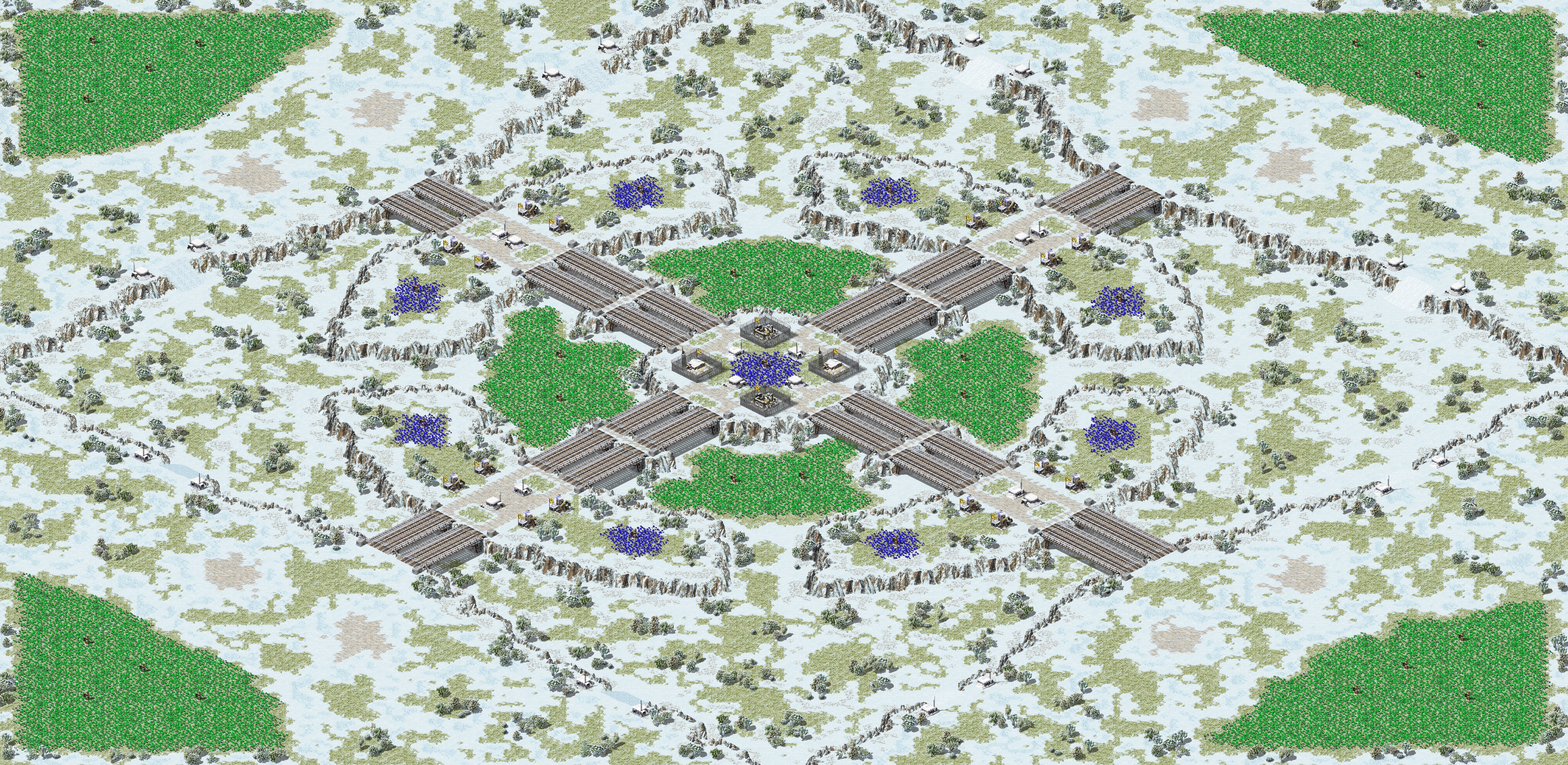 Rendered map: (8) CrossHair