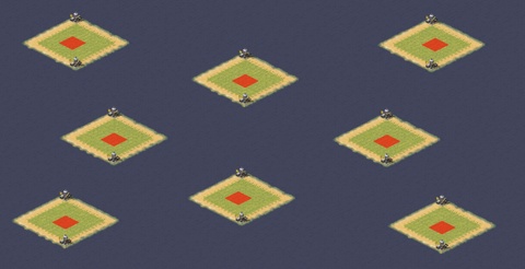 Rendered preview of Poseidon Patch of Land Buffed