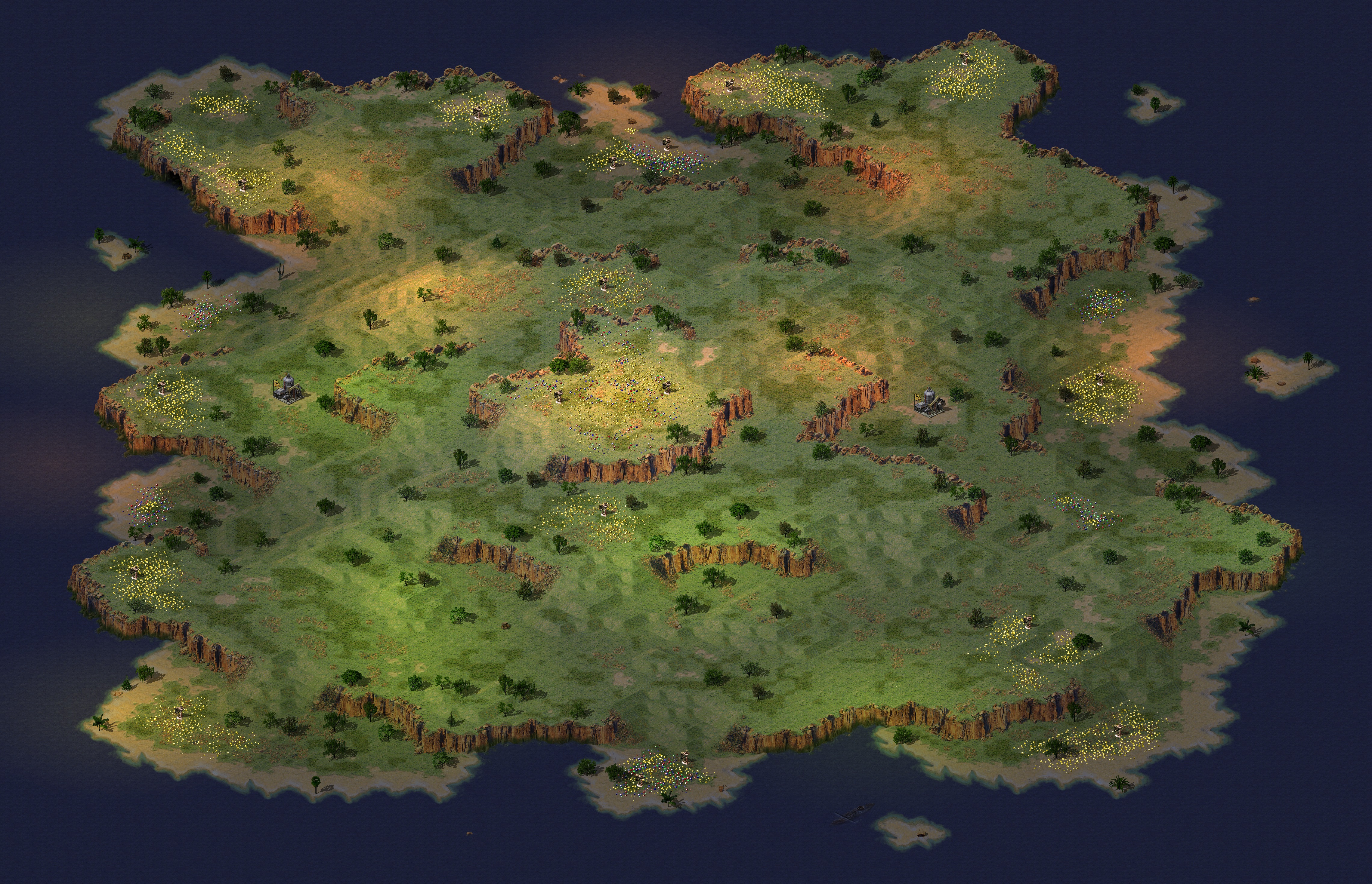 Rendered map: Eventide