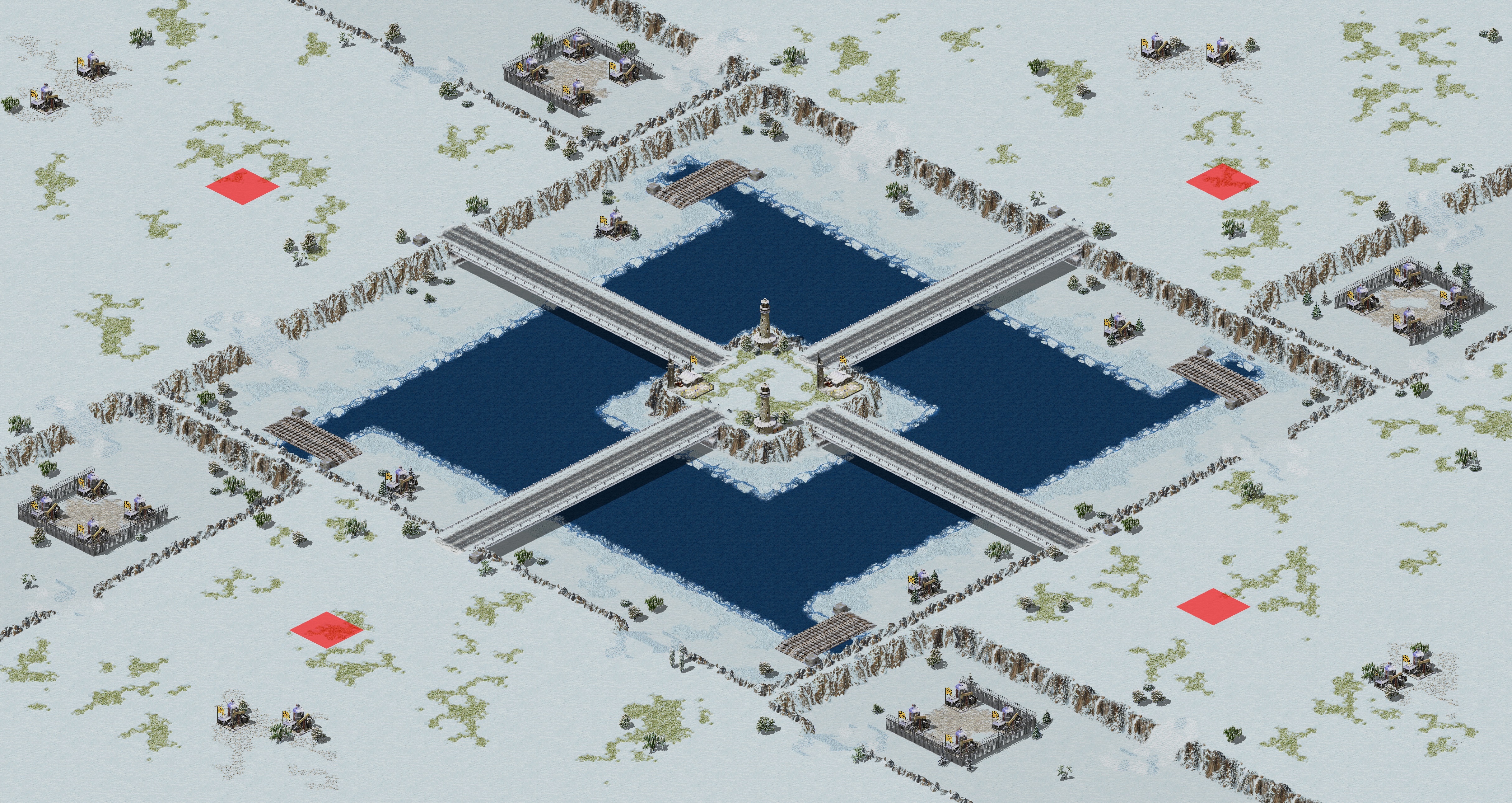 Rendered map: (4) Official Tournament Map