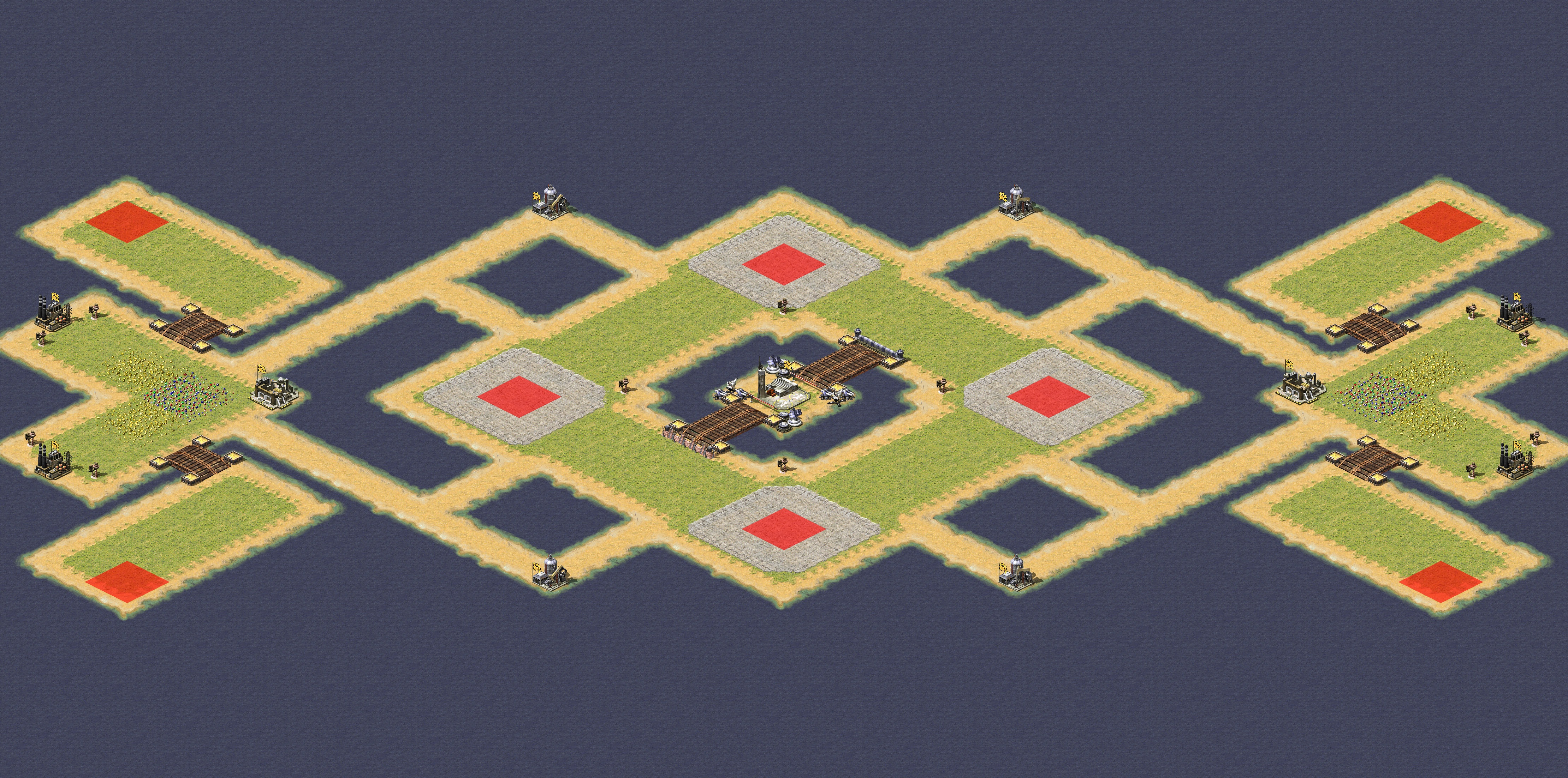Rendered map: Arena Patch 13