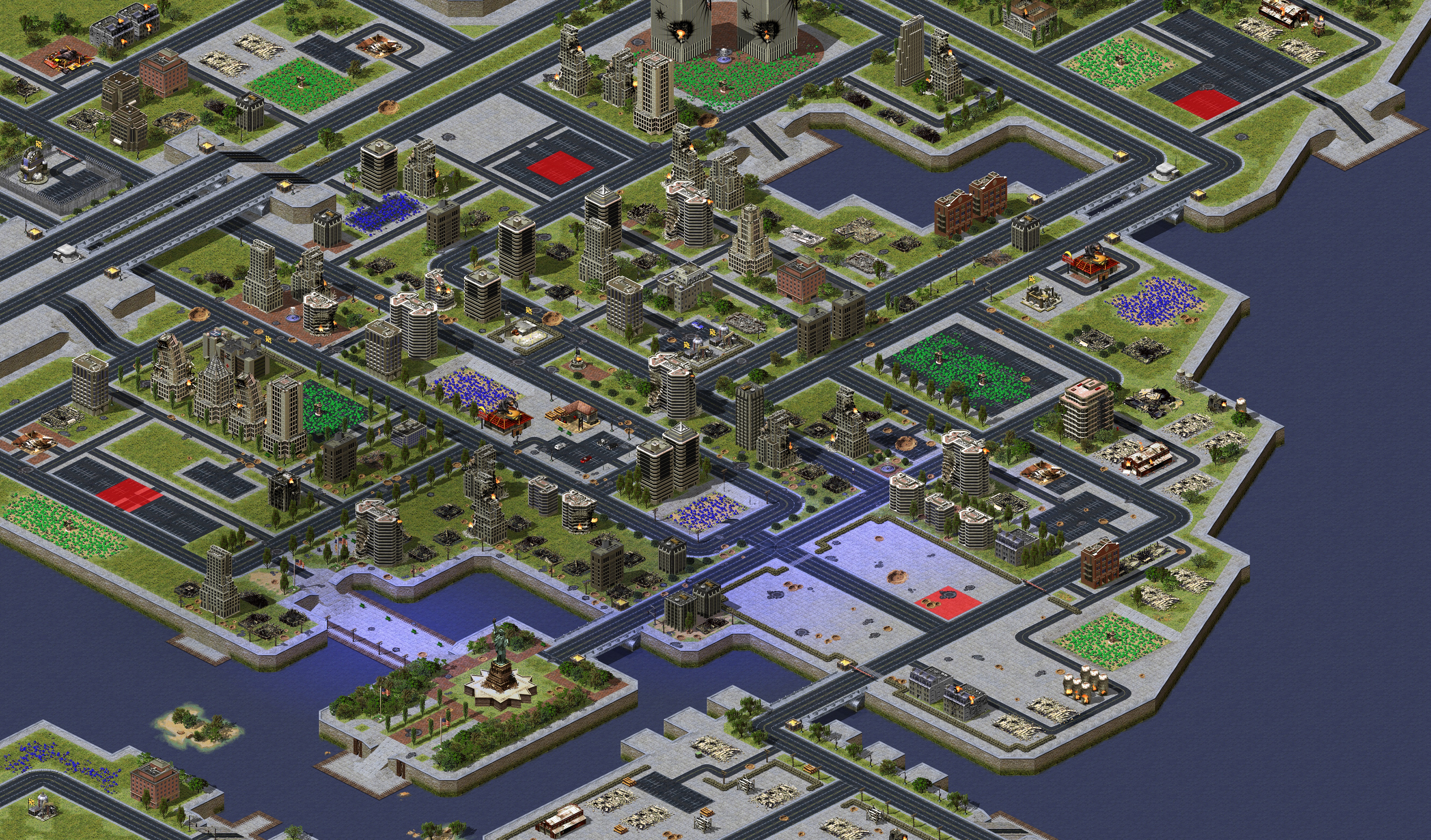 Rendered map: (4) Manhattan Mayhem