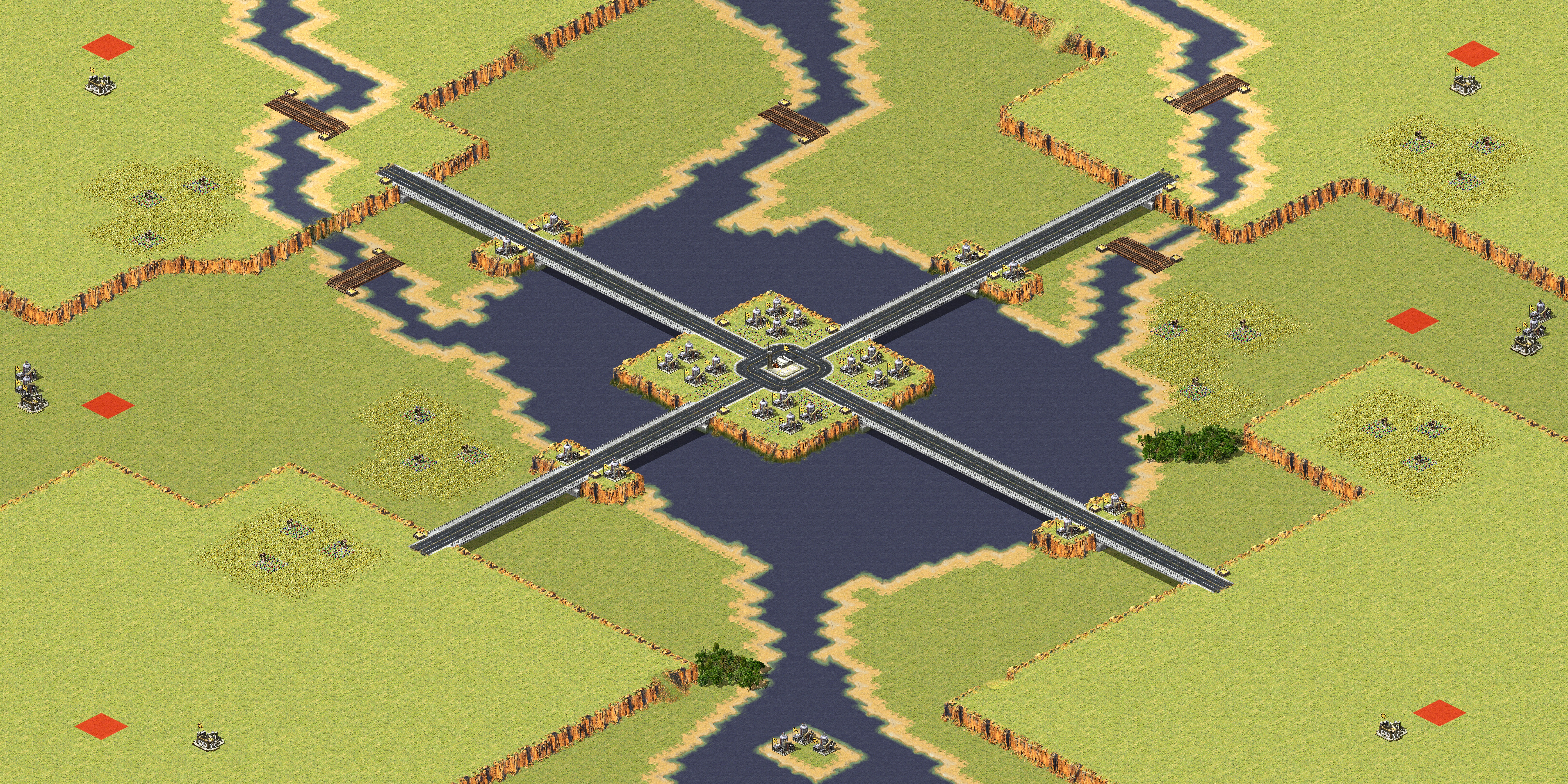 Rendered map: Rush to the Middle 2 (by Thrawn28)