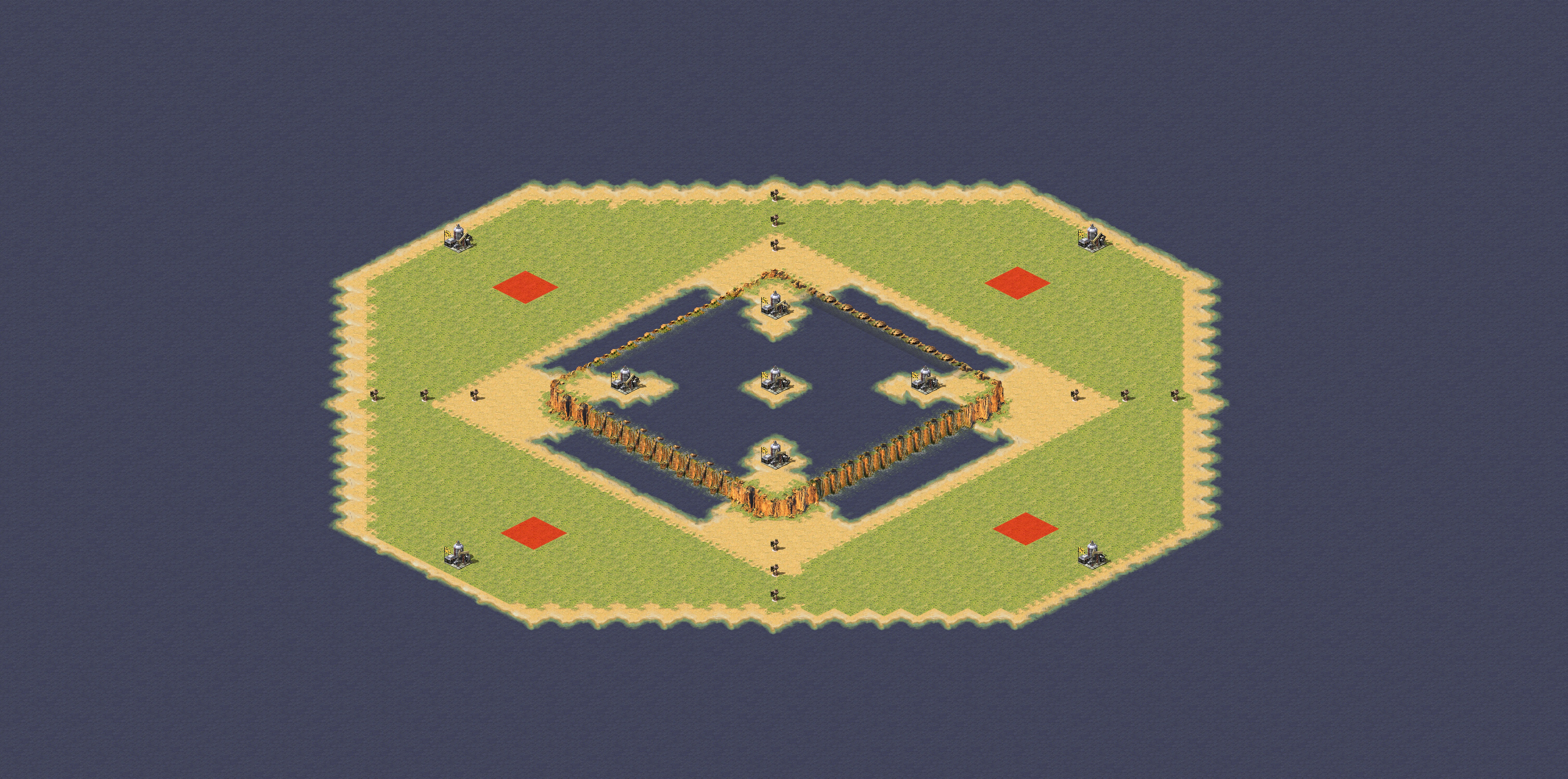 Rendered map: Island Ring Struggle
