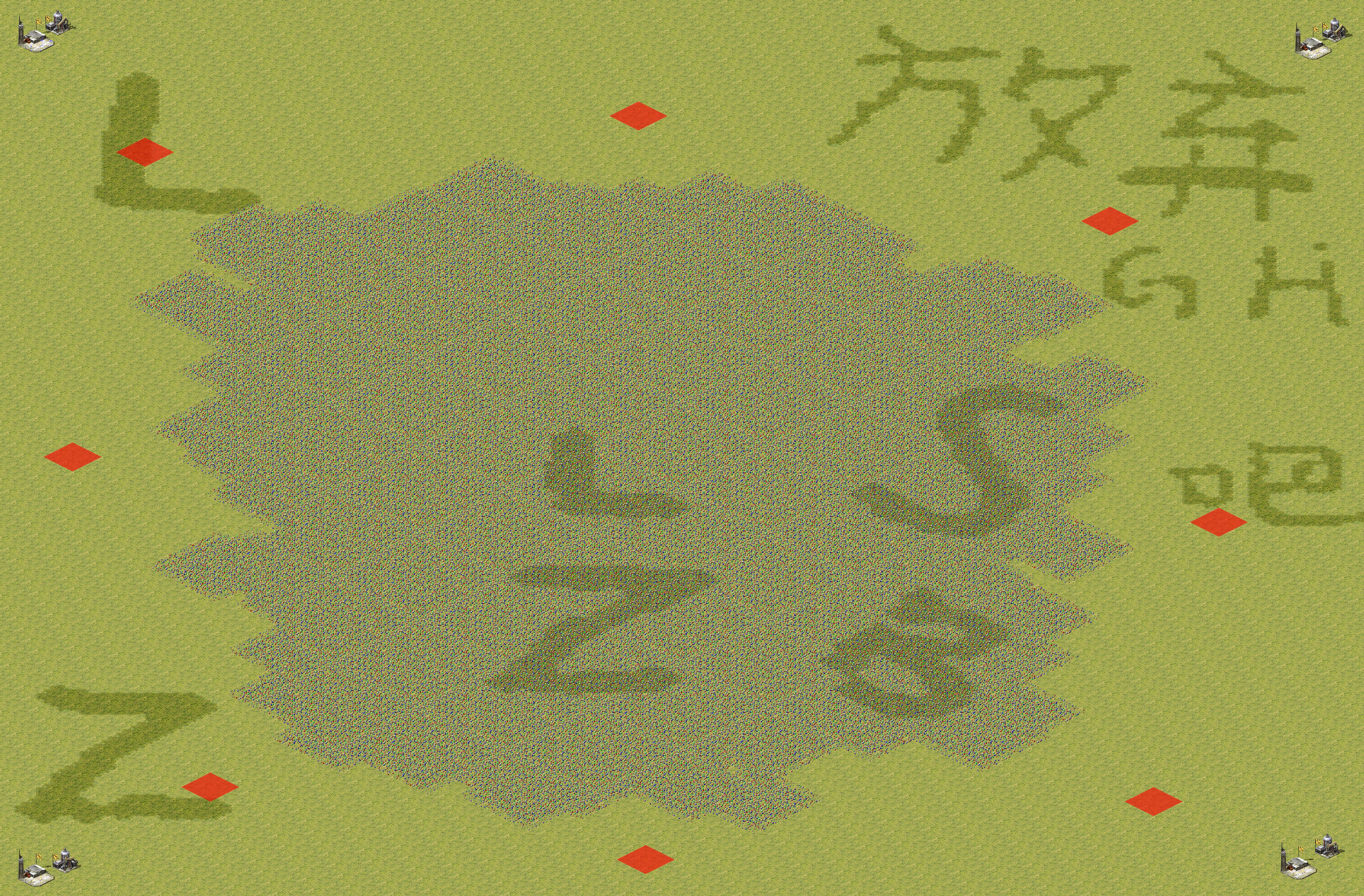 Rendered map: Super Crystal Map Test Original