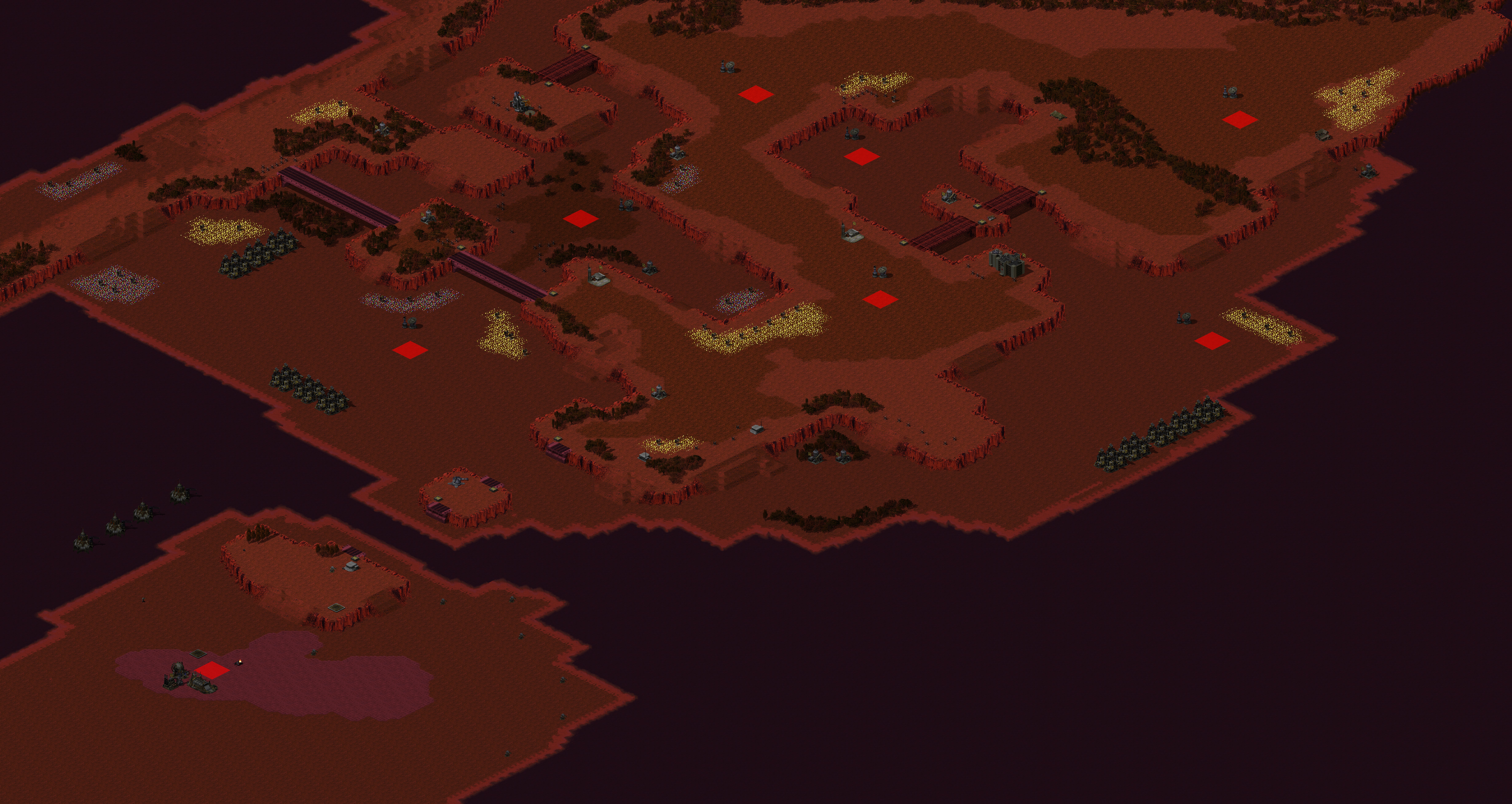 Rendered map: Mutant Realism - Abandoned Suburb X