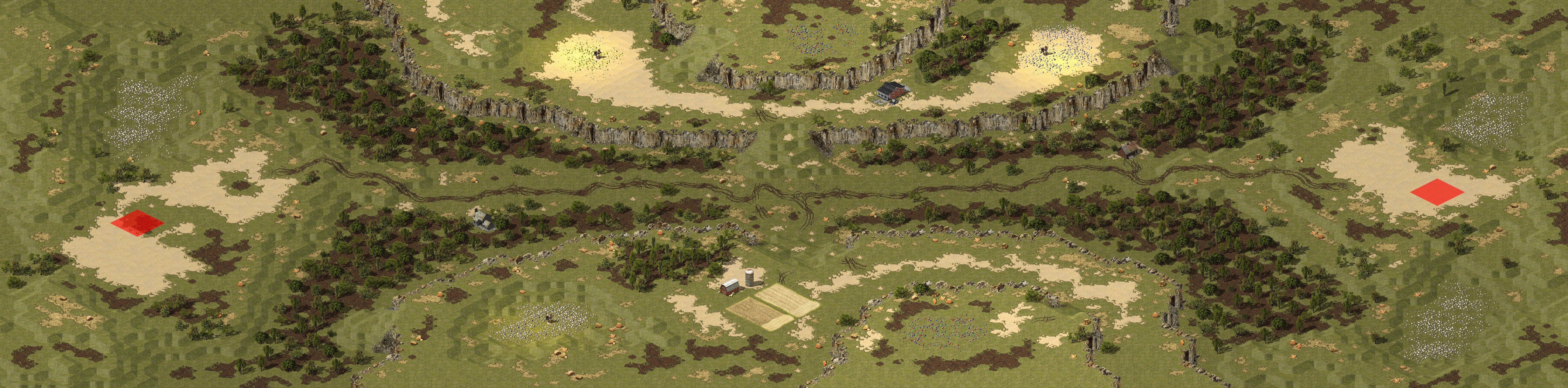 Rendered map: pinchpoint