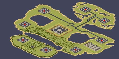 Rendered preview of Fair City Siege 1v1v1v1