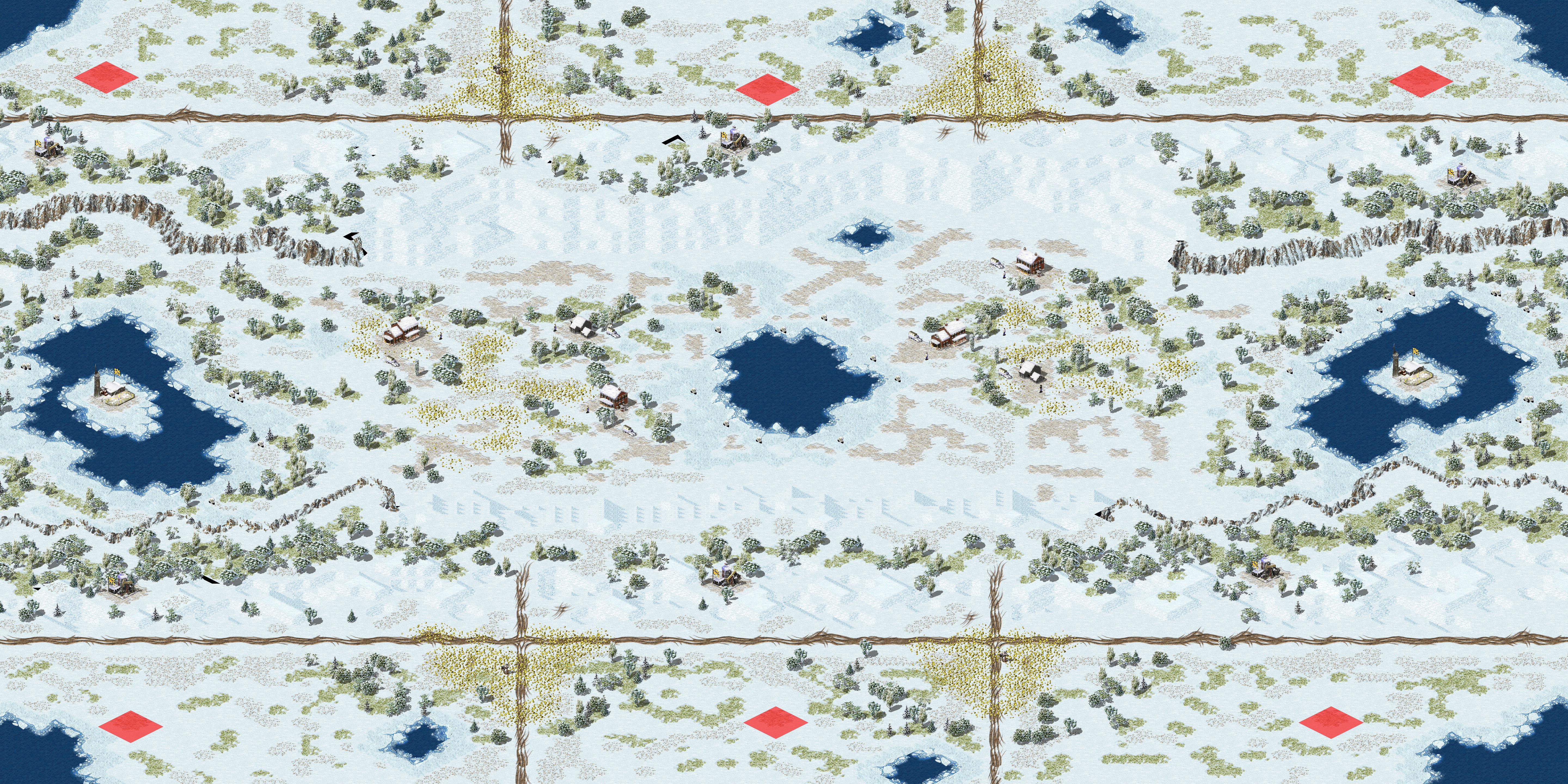 Rendered map: Agnesi Simulation
