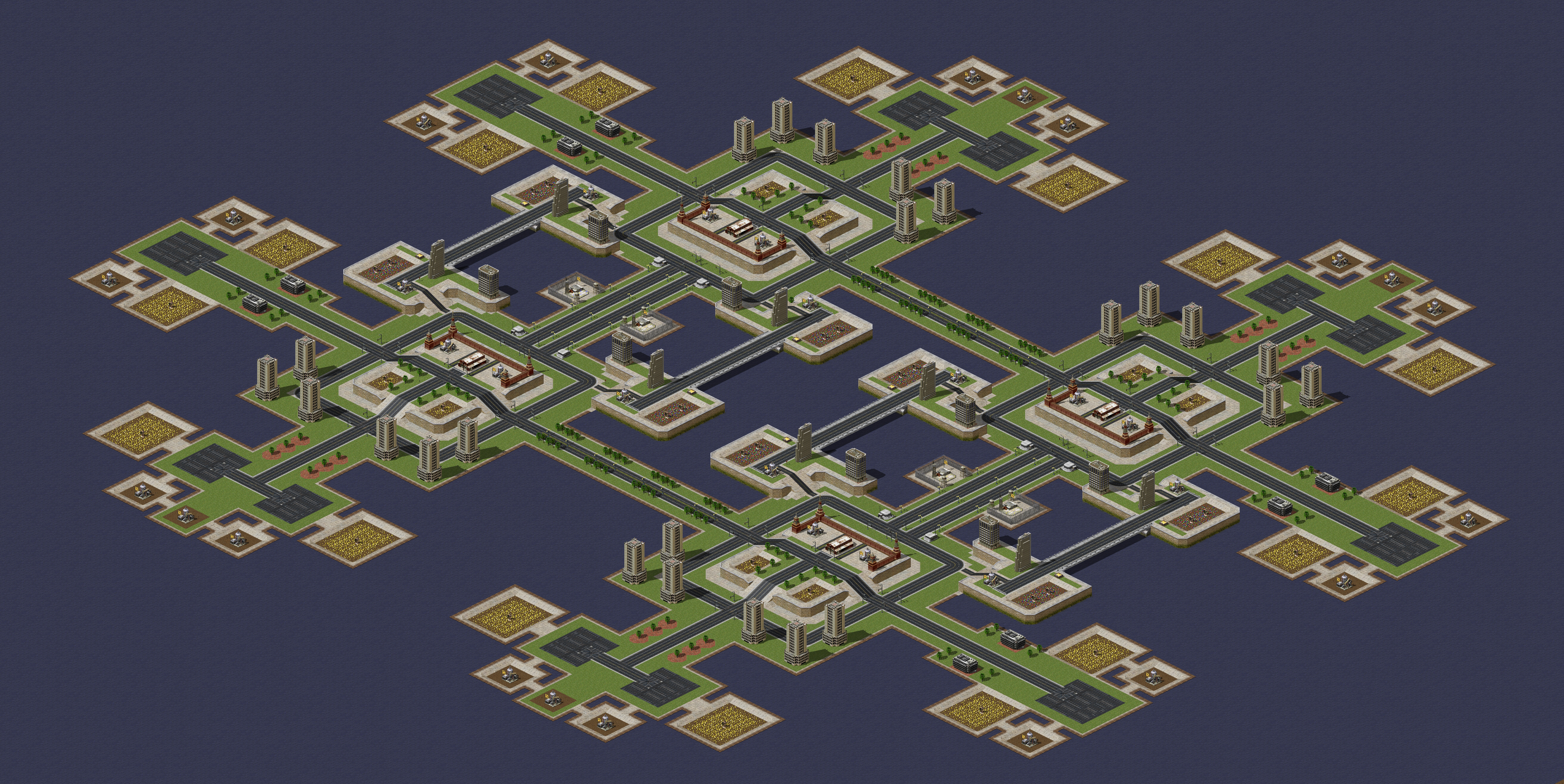 Rendered map: Conch Bay 4v4