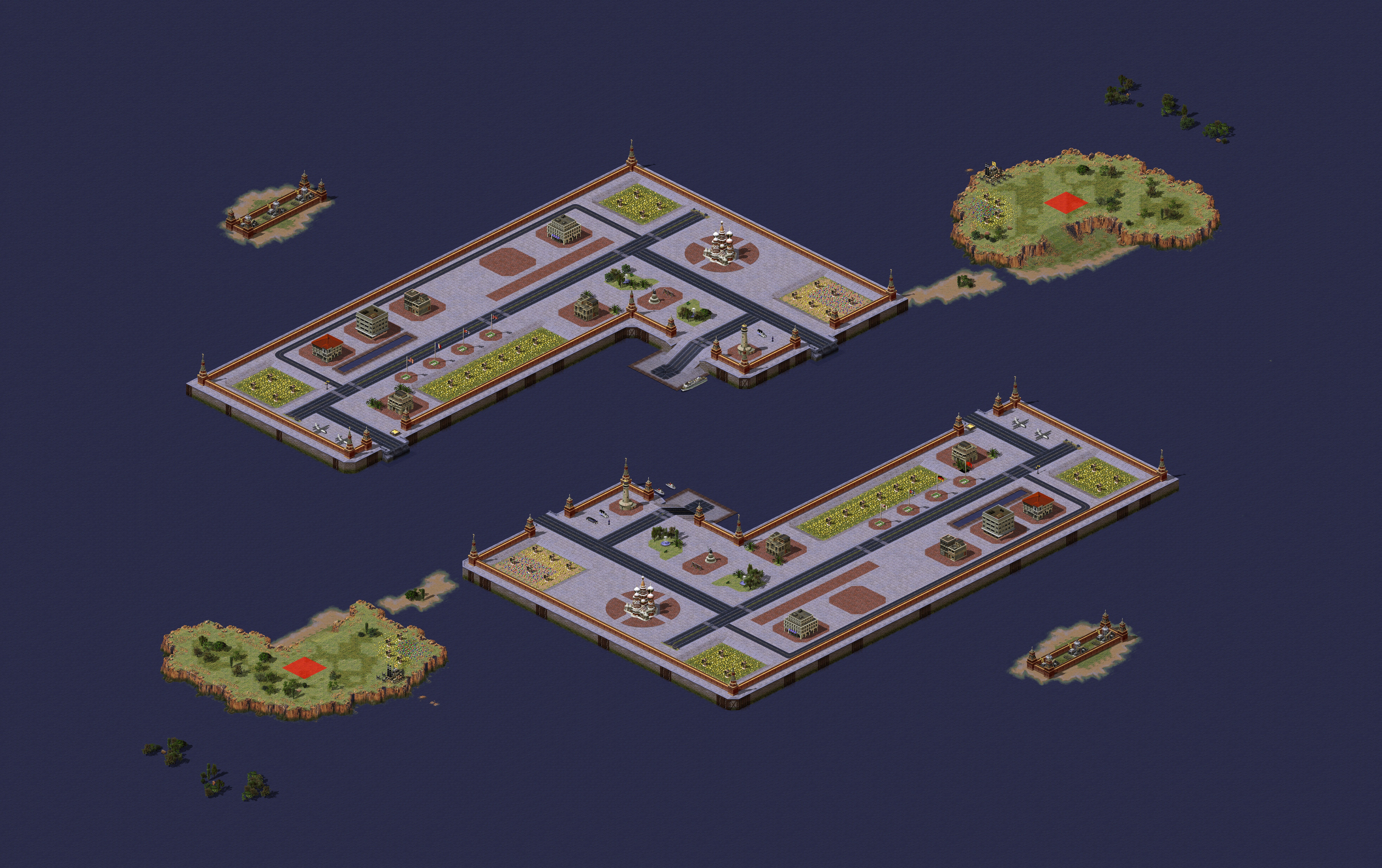 Rendered map: 帝王大陆-尤复天梯