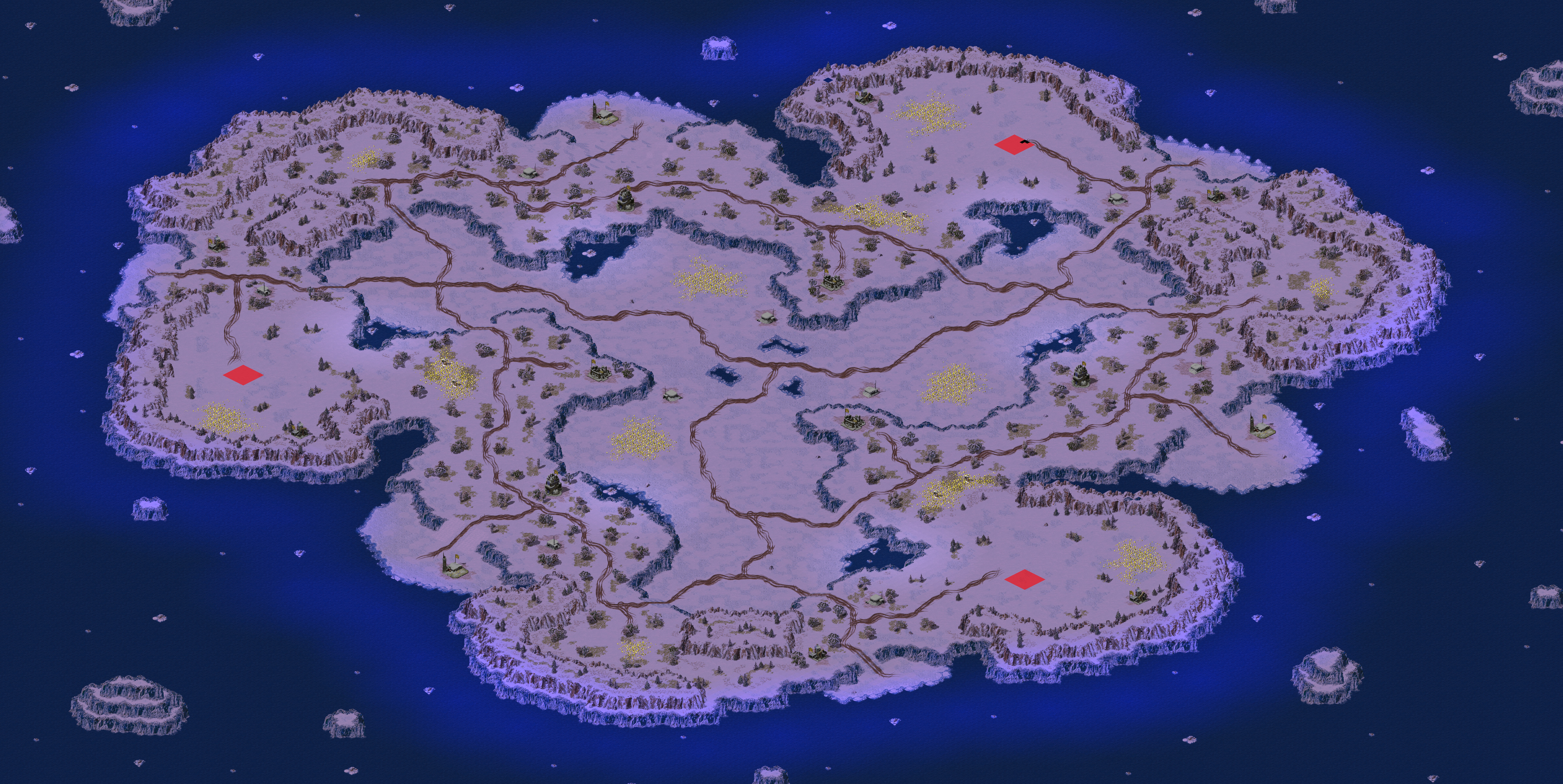 Rendered map: Polar Knot (2-3)
