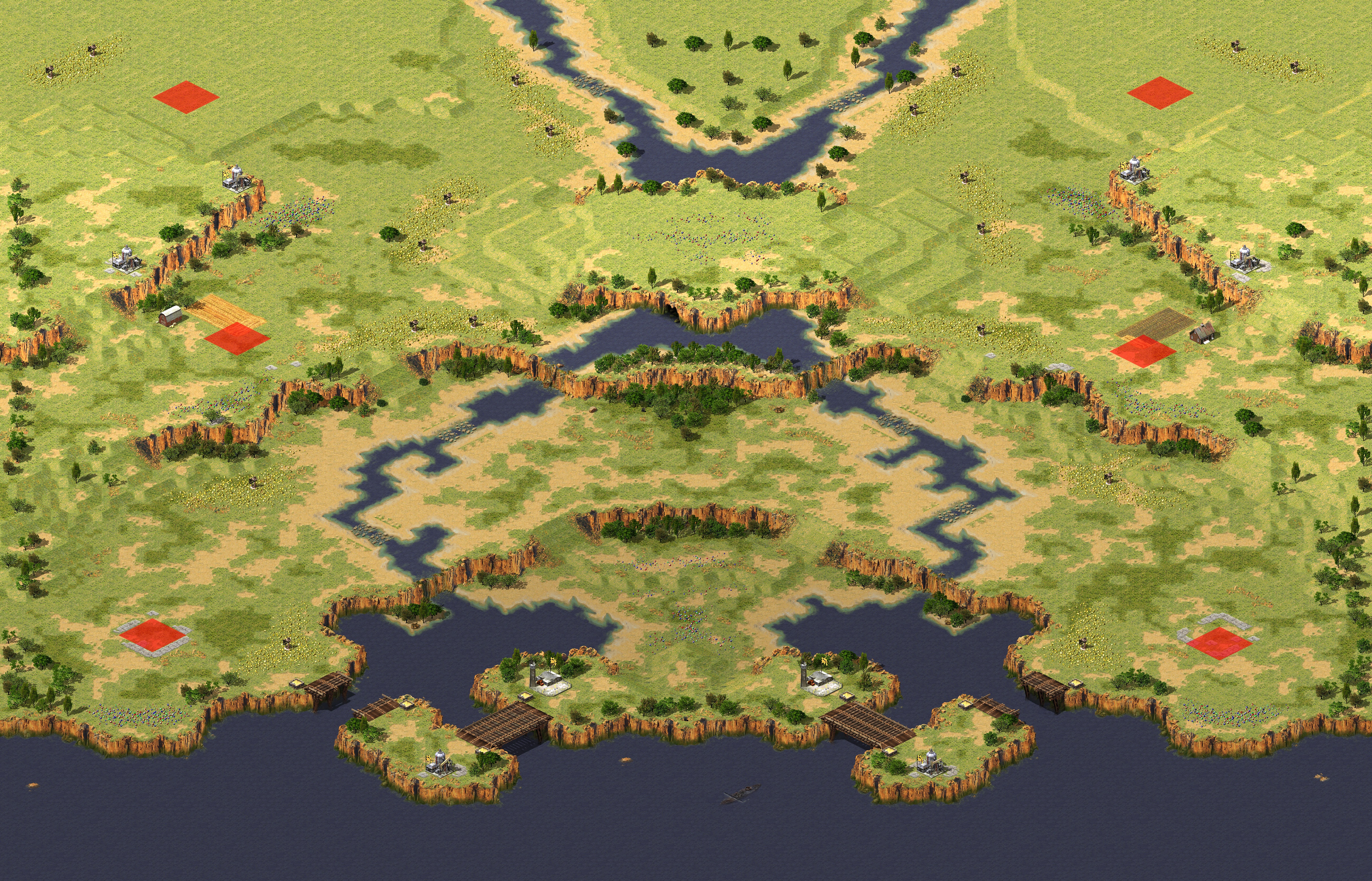Rendered map: Pirate Bay (3v3)